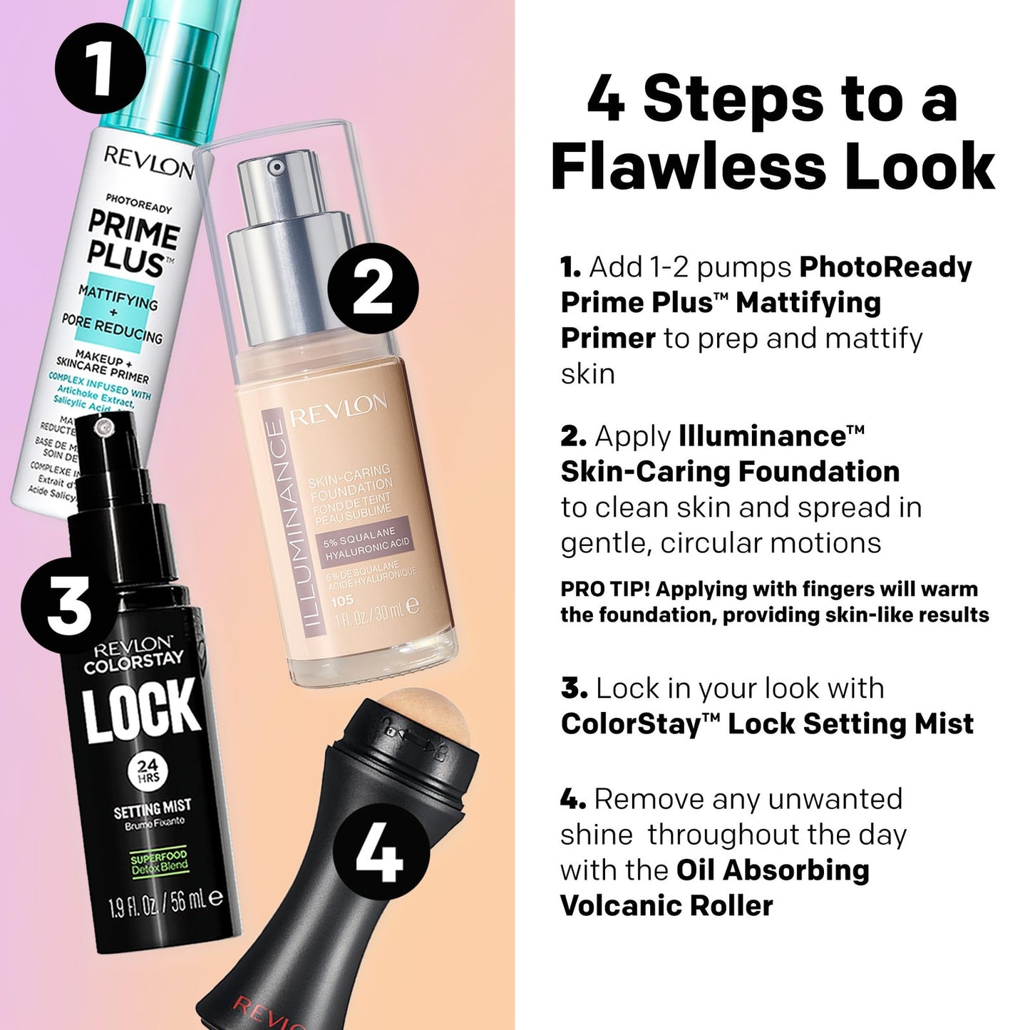 2 PACK - Revlon Illuminance Skin Caring Foundation #613 Honey Java