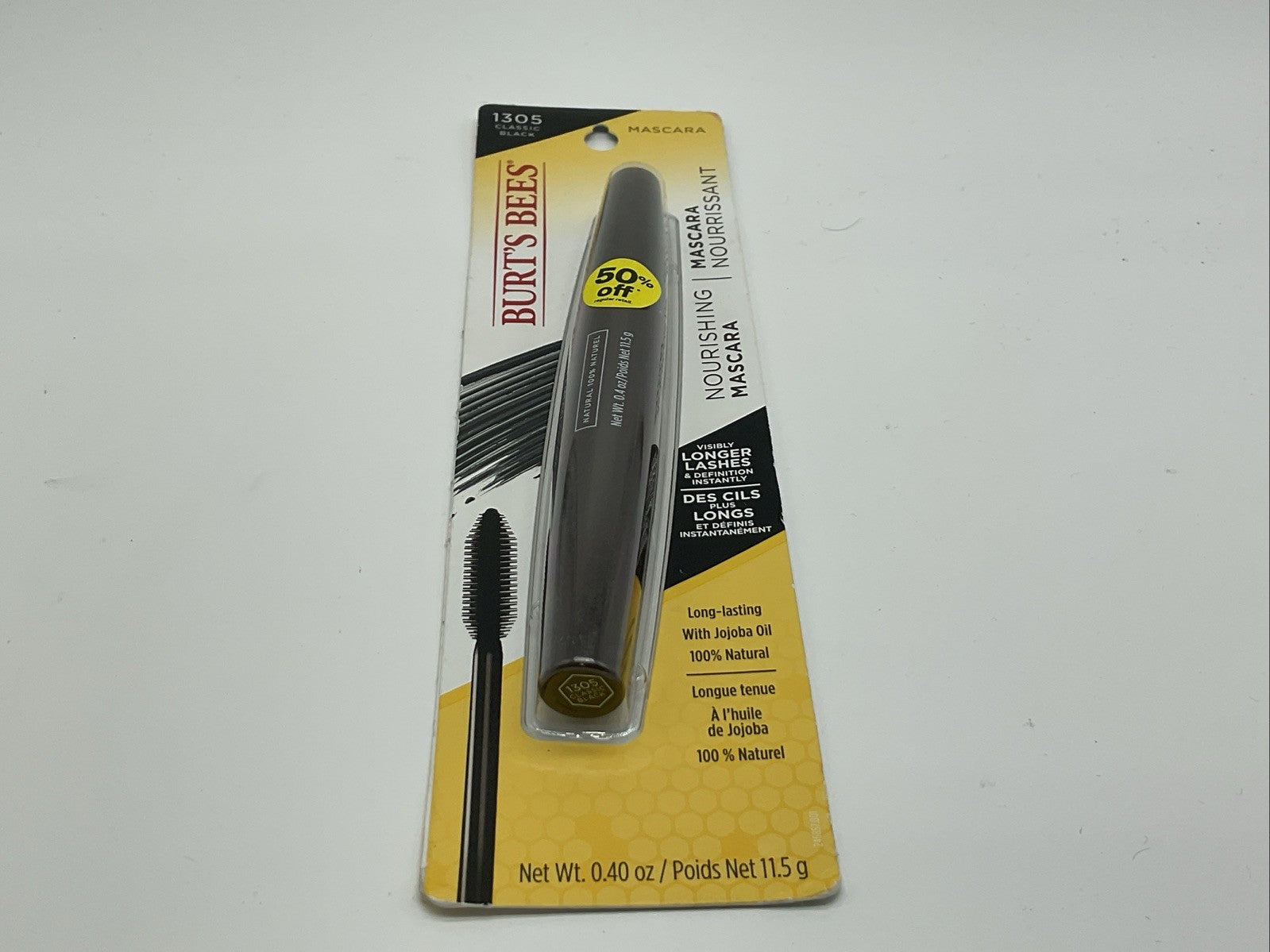 Burt’s Bees 100% Natural Nourishing Mascara - 1305 Classic Black