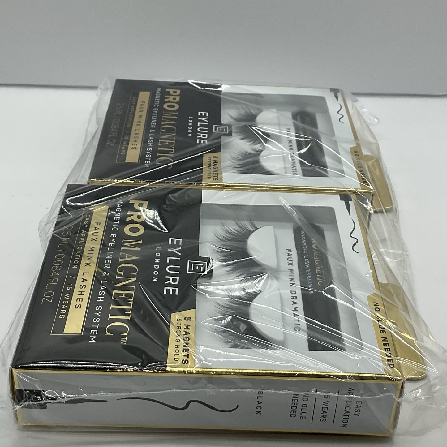 2 Pack - Eylure London ProMagnetic Eye Liner And Faux Mink Dramatic Lash System