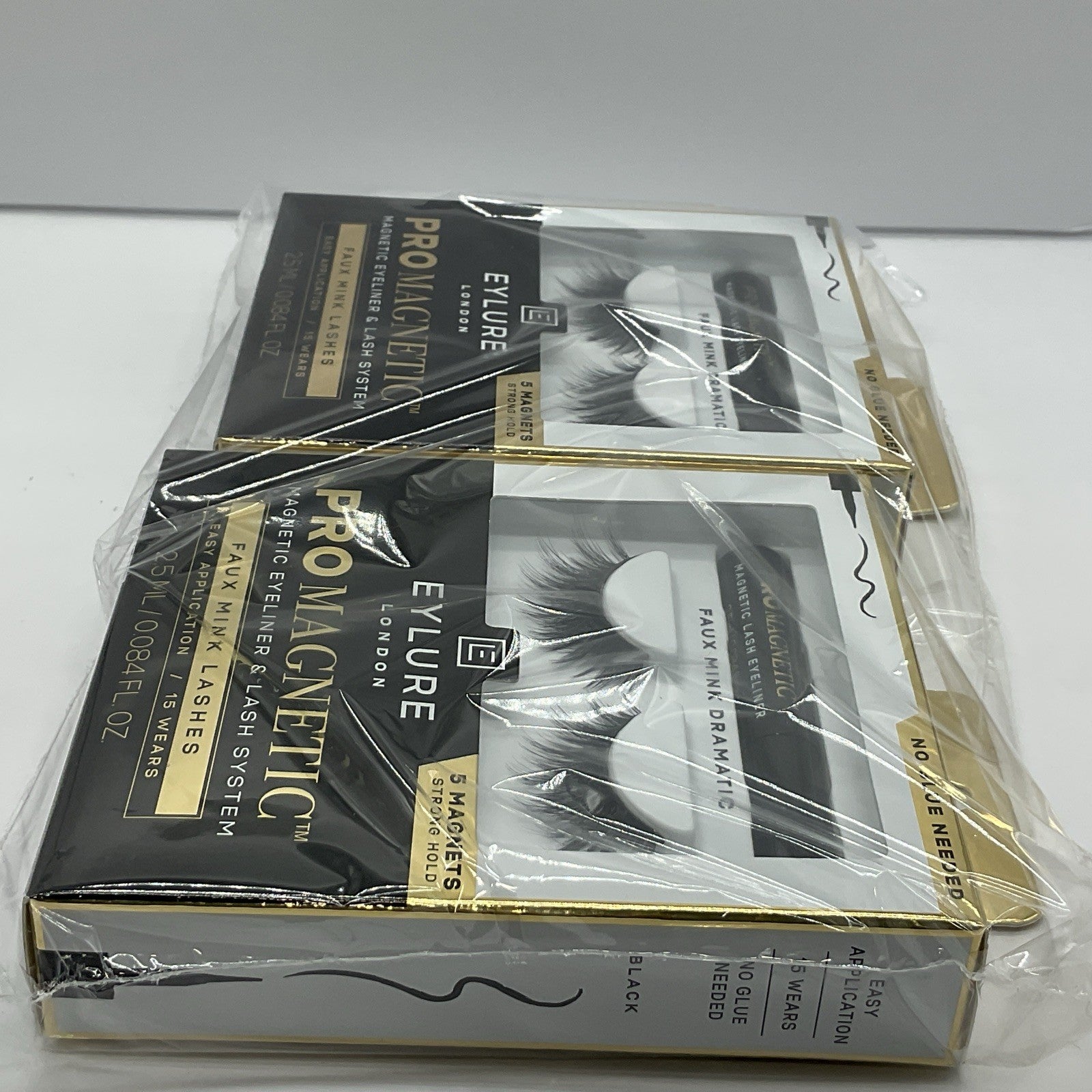 2 Pack - Eylure London ProMagnetic Eye Liner And Faux Mink Dramatic Lash System