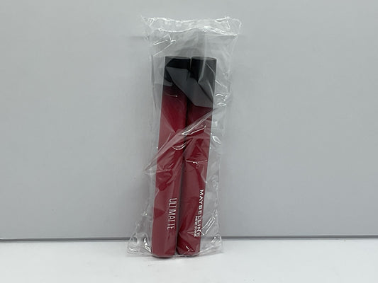 2 PACK - Maybelline Color Sensational Ultimatte Matte Lipstick 399 More Magenta