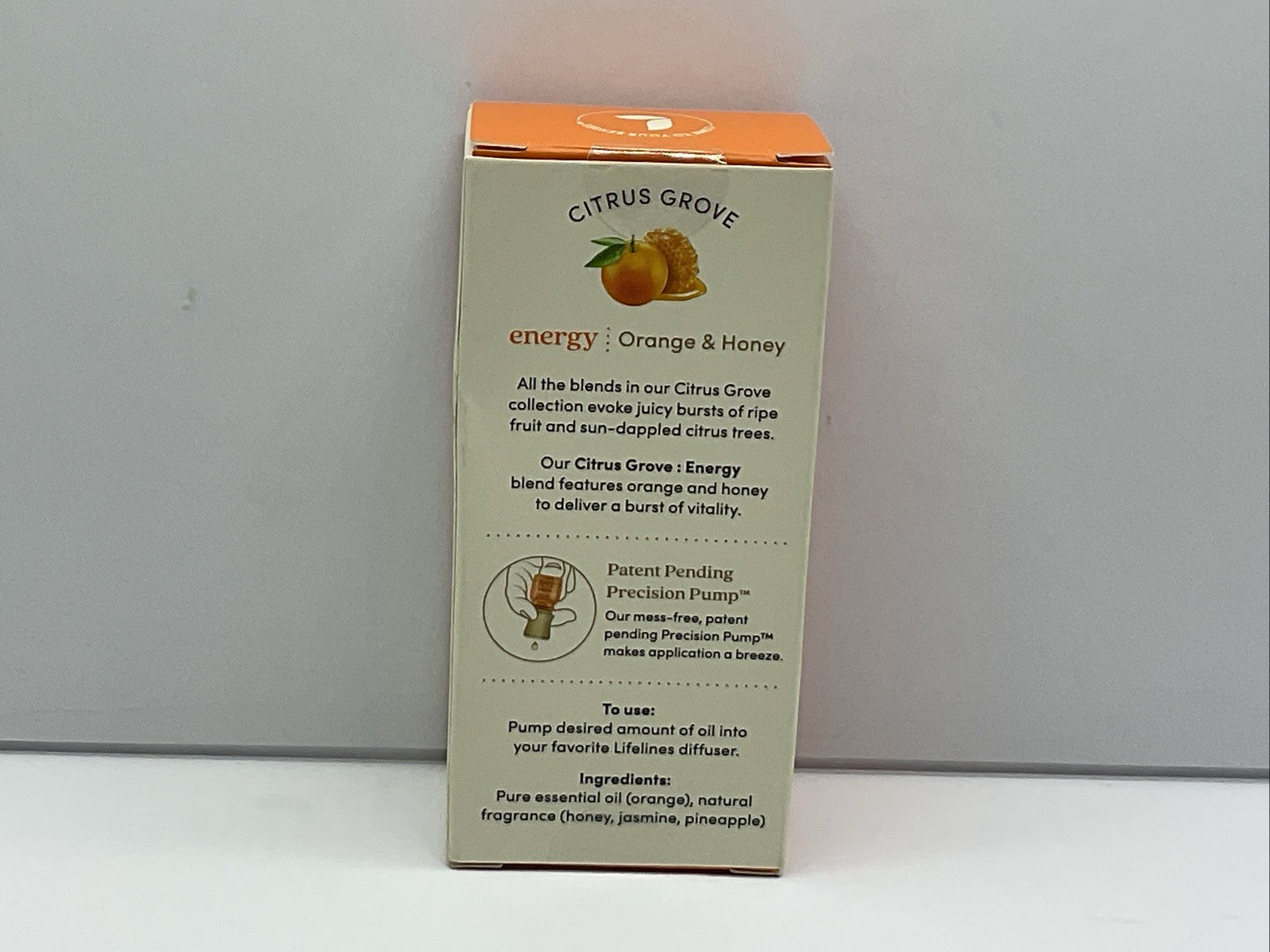 Lifelines Essential Oil Blend - Citrus Grove Focus - Orange & Honey