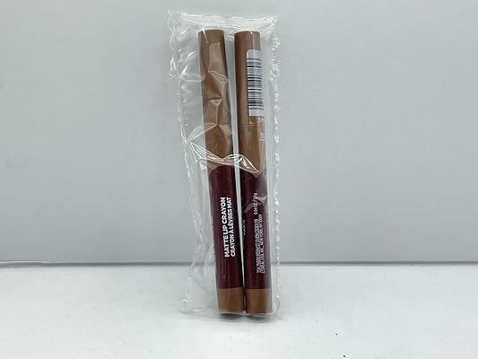 3 PACK - L'OREAL MATTE LIP CRAYON #517 CHERRYFIC 0.04 OZ