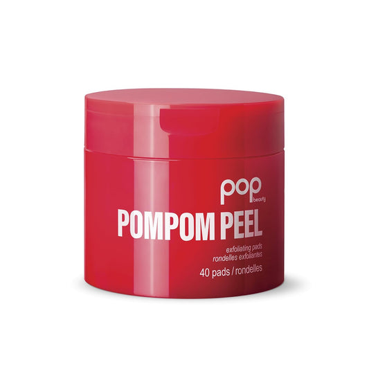 Popbeauty Pompom Peel Exfoliating Pads - 40 Pads