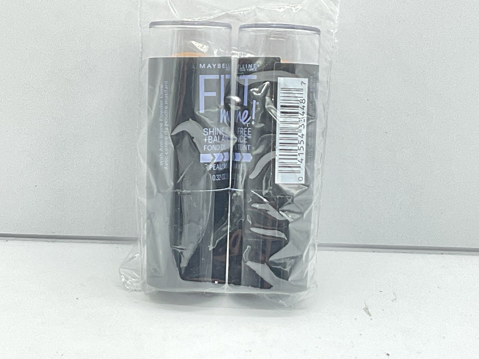 2 PACK - Maybelline Fit Me Shine Balance Stick Foundation - 235 Pure Beige