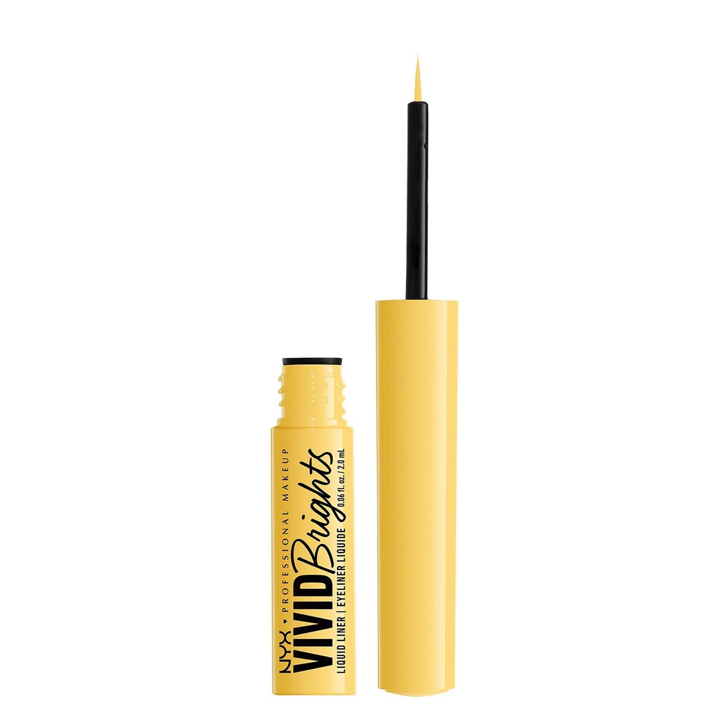 2 PACK - NYX Professional VividBrights Liquid Eyeliner Liner-03 Had Me At Yellow