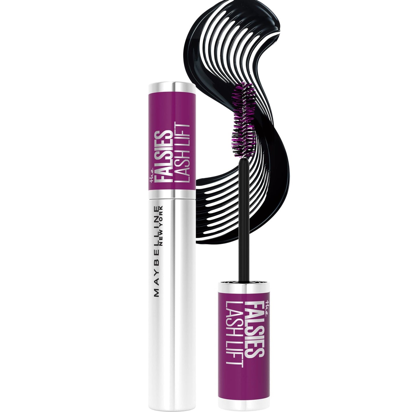 2 PACK - Maybelline The Falsies Lash Lift Mascara, 202 Very Black, 0.29 fl oz