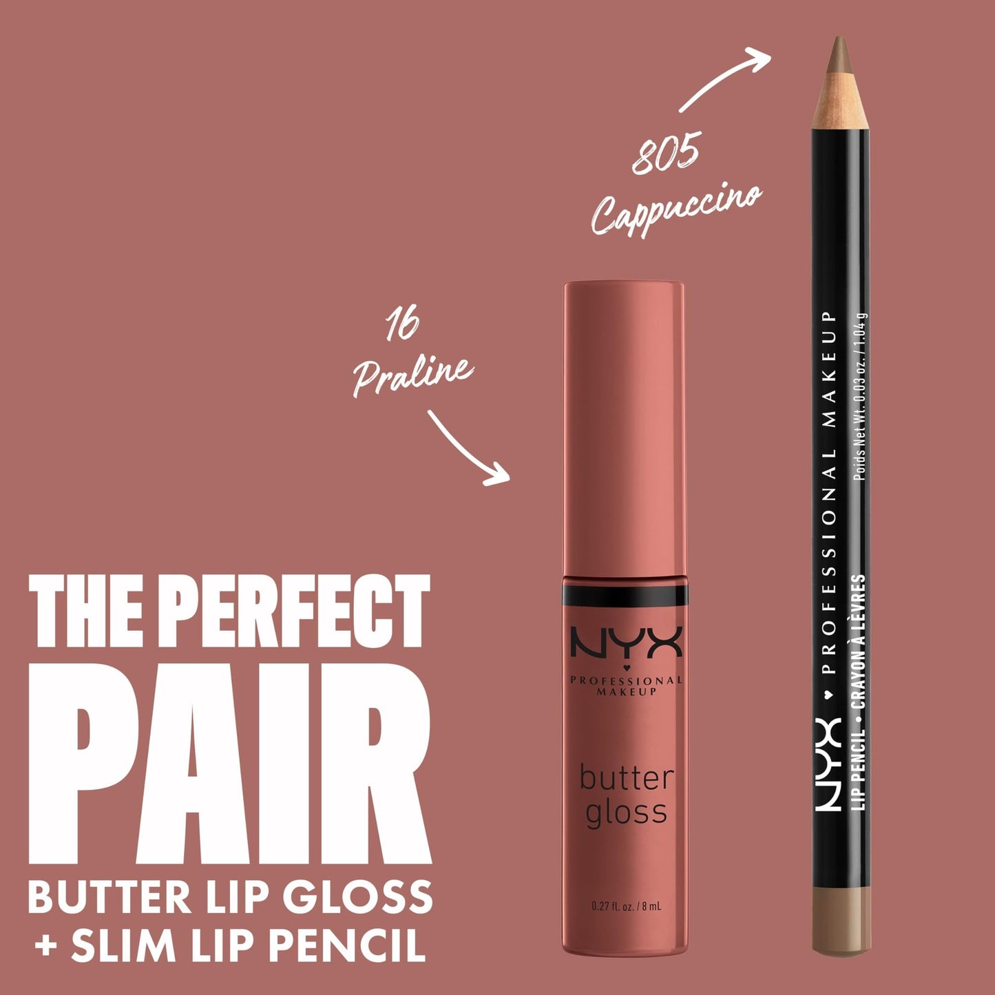 NYX PROFESSIONAL MAKEUP Butter Gloss - BLG16 Praline
