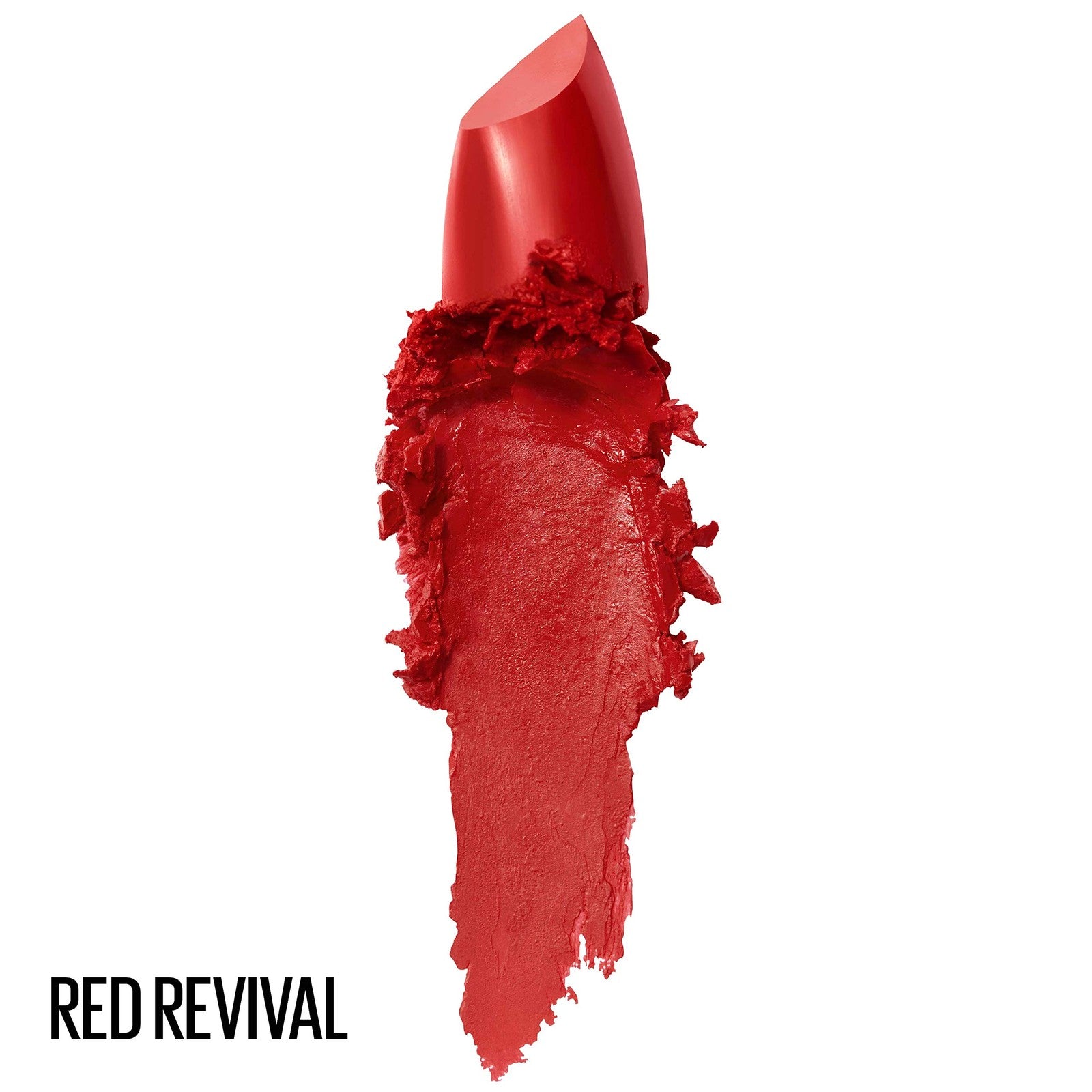 2 PACK - Maybelline Color Sensational Lipstick Cream Finish - 645 Red Revival