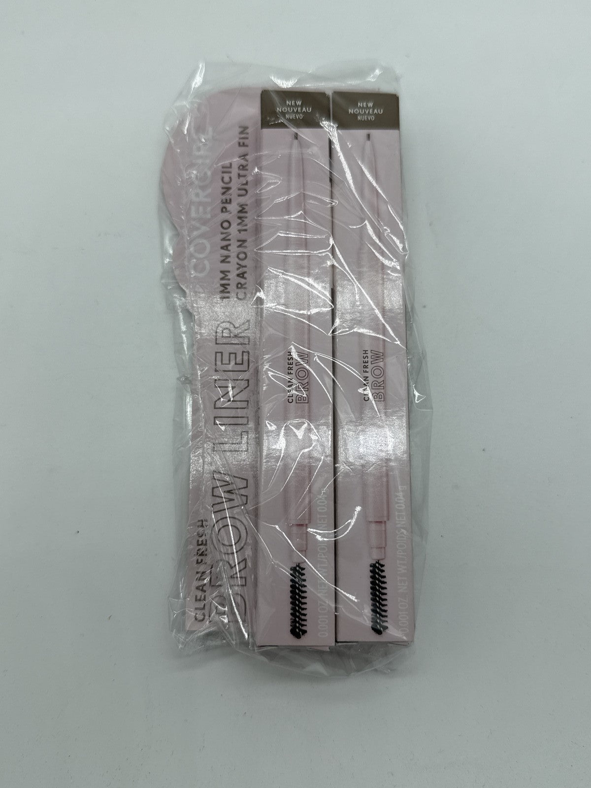 2 Pack COVERGIRL Clean Fresh Brow Liner 1MM Nano Pencil , 200 Blonde