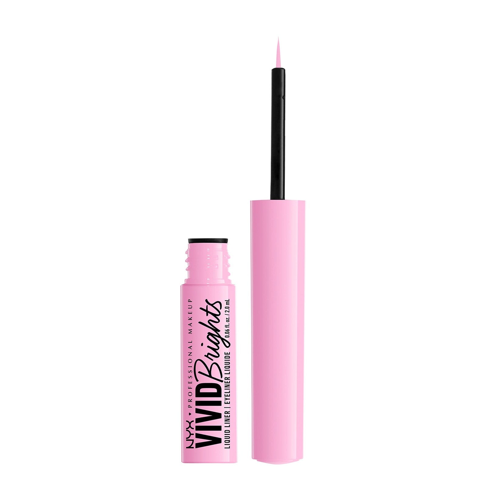 NYX Vivid Brights Matte Liquid Eyeliner VBLL09 SNEAKY PINK