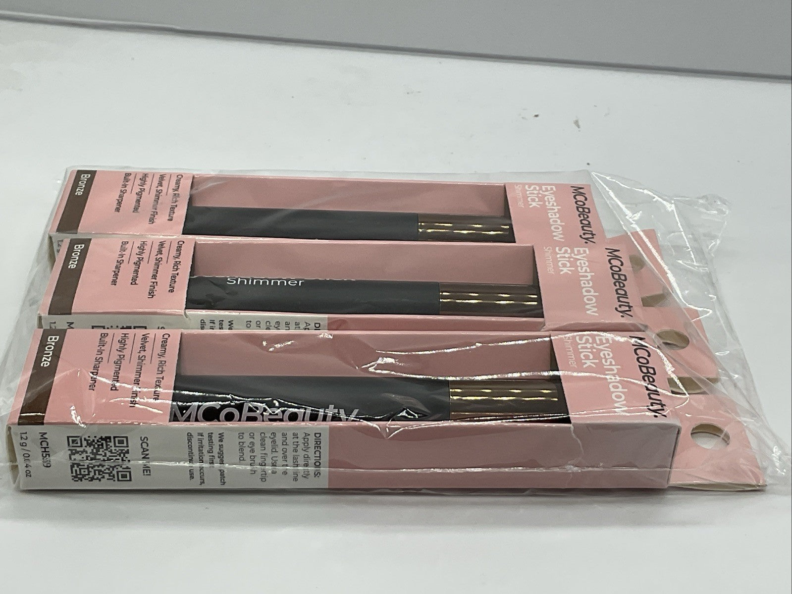 3 PACK - MCoBeauty Eyeshadow Stick - Bronze