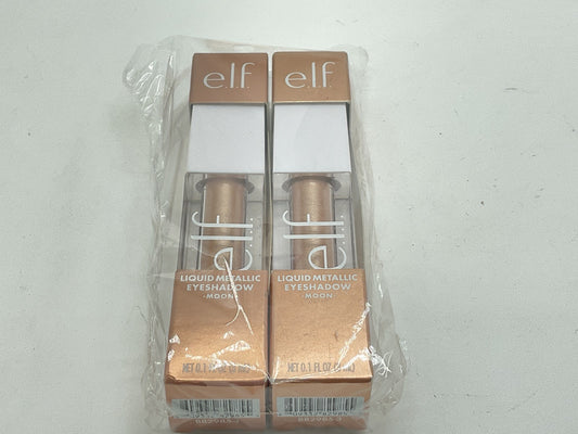 2 PACK - e.l.f. Moon Liquid Metallic Eyeshadow - Moon