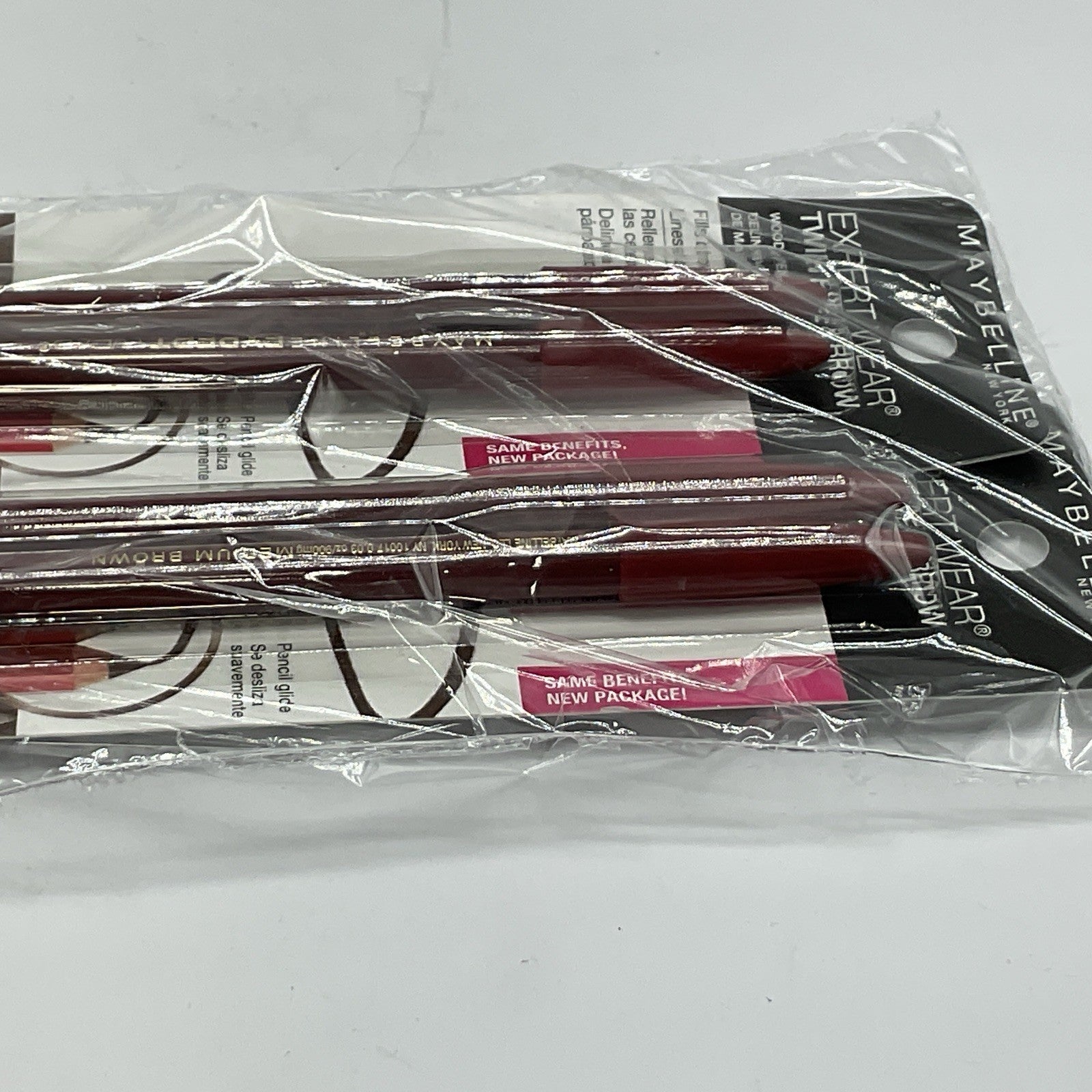 2 PACK -Maybelline Expert Wear Twin Eye & Brow Eyeliner Pencil, Medium Brown 103