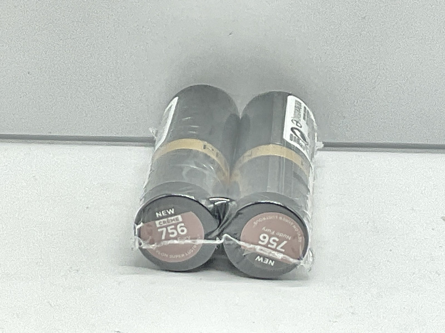 2 Pack - Revlon Super Lustrous Crème Lipstick - 756 Nude Fury
