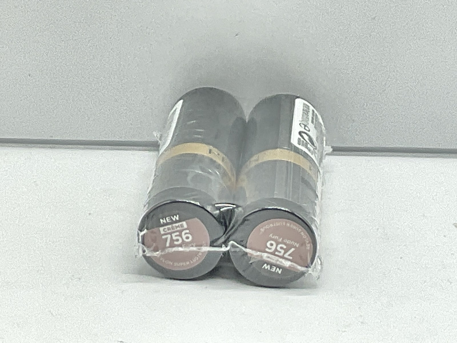 2 Pack - Revlon Super Lustrous Crème Lipstick - 756 Nude Fury