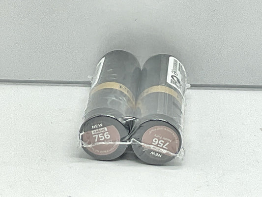 2 Pack - Revlon Super Lustrous Crème Lipstick - 756 Nude Fury
