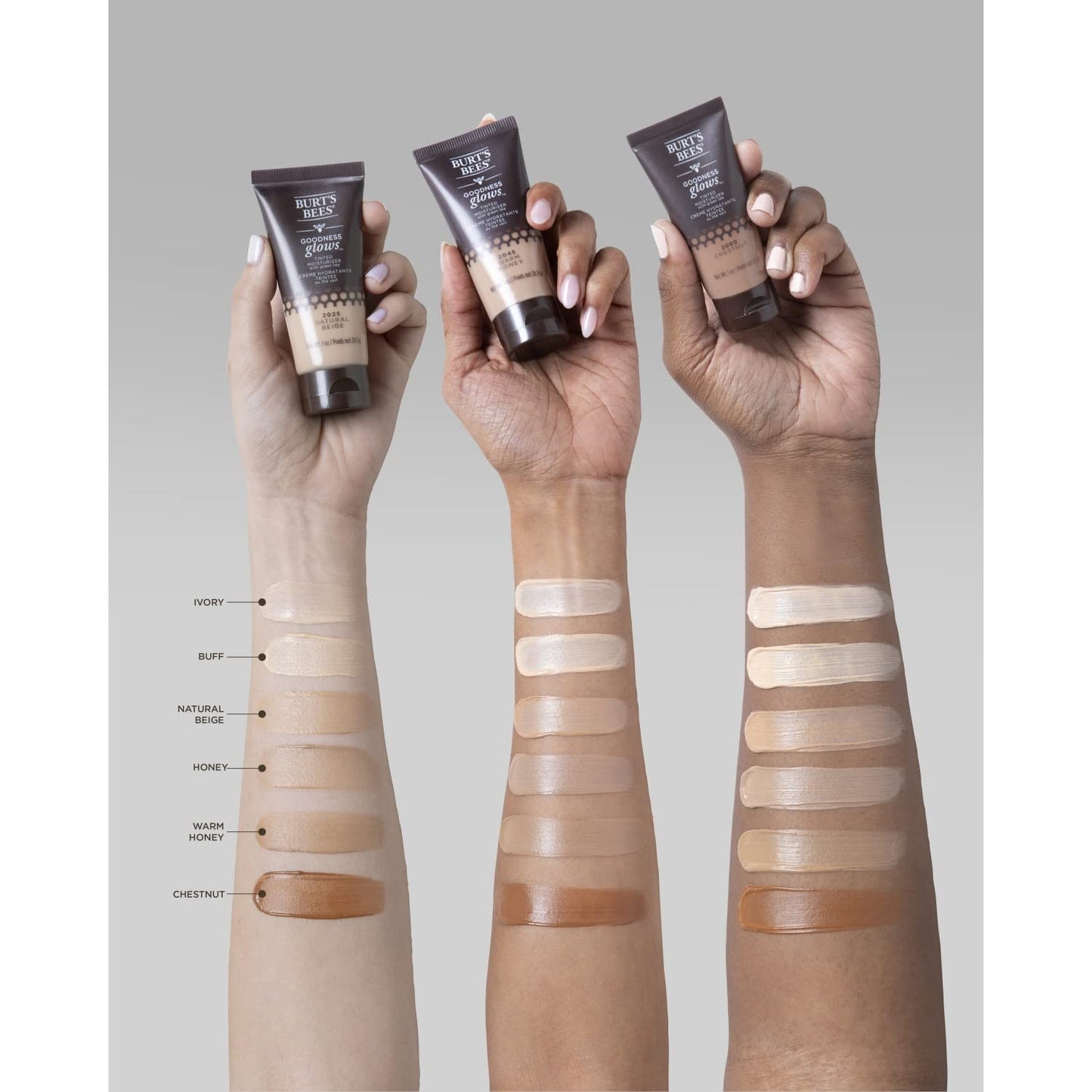 Burt's Bees Goodness Glows Tinted Moisturizer - 2060 Chestnut