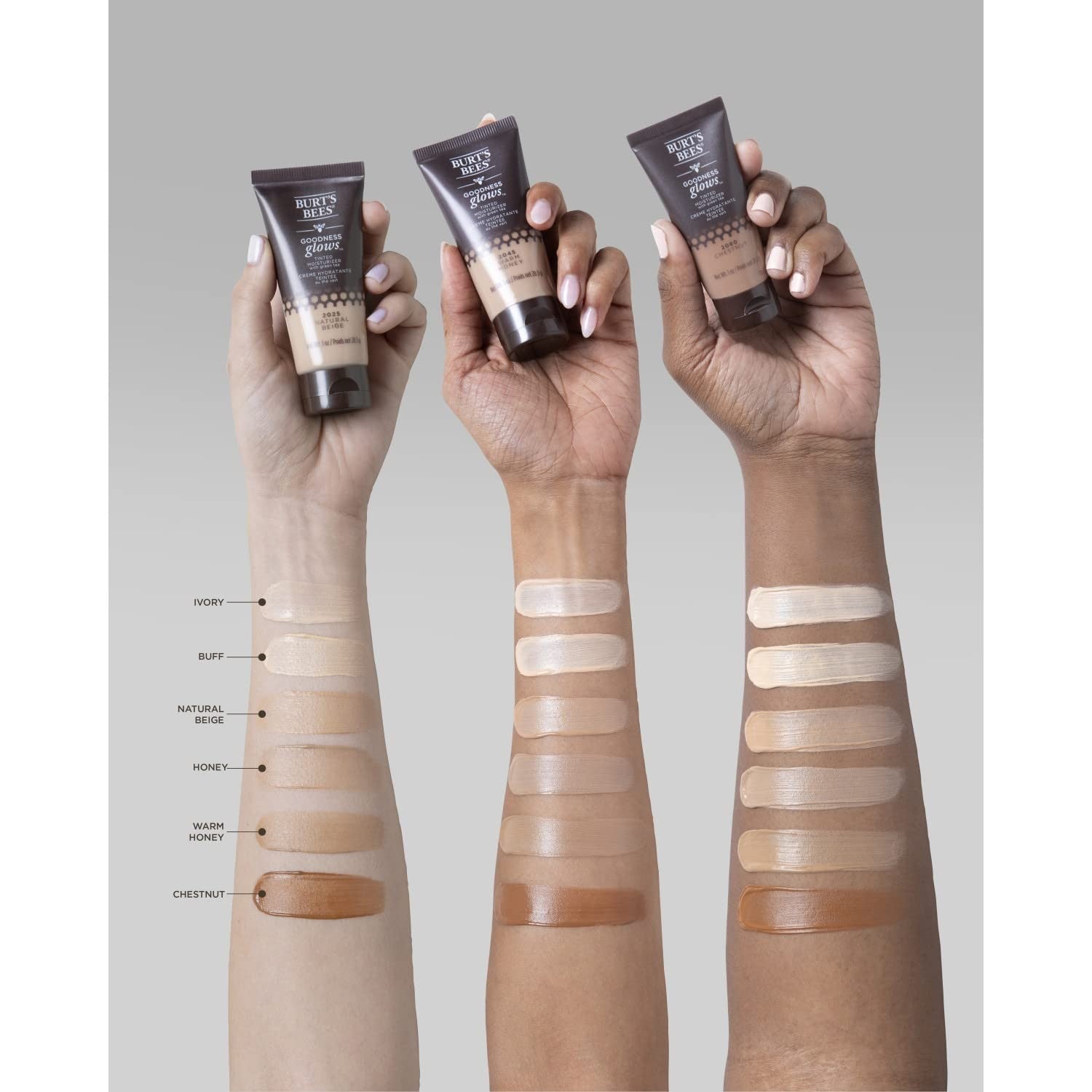 Burt's Bees Goodness Glows Tinted Moisturizer - 2060 Chestnut