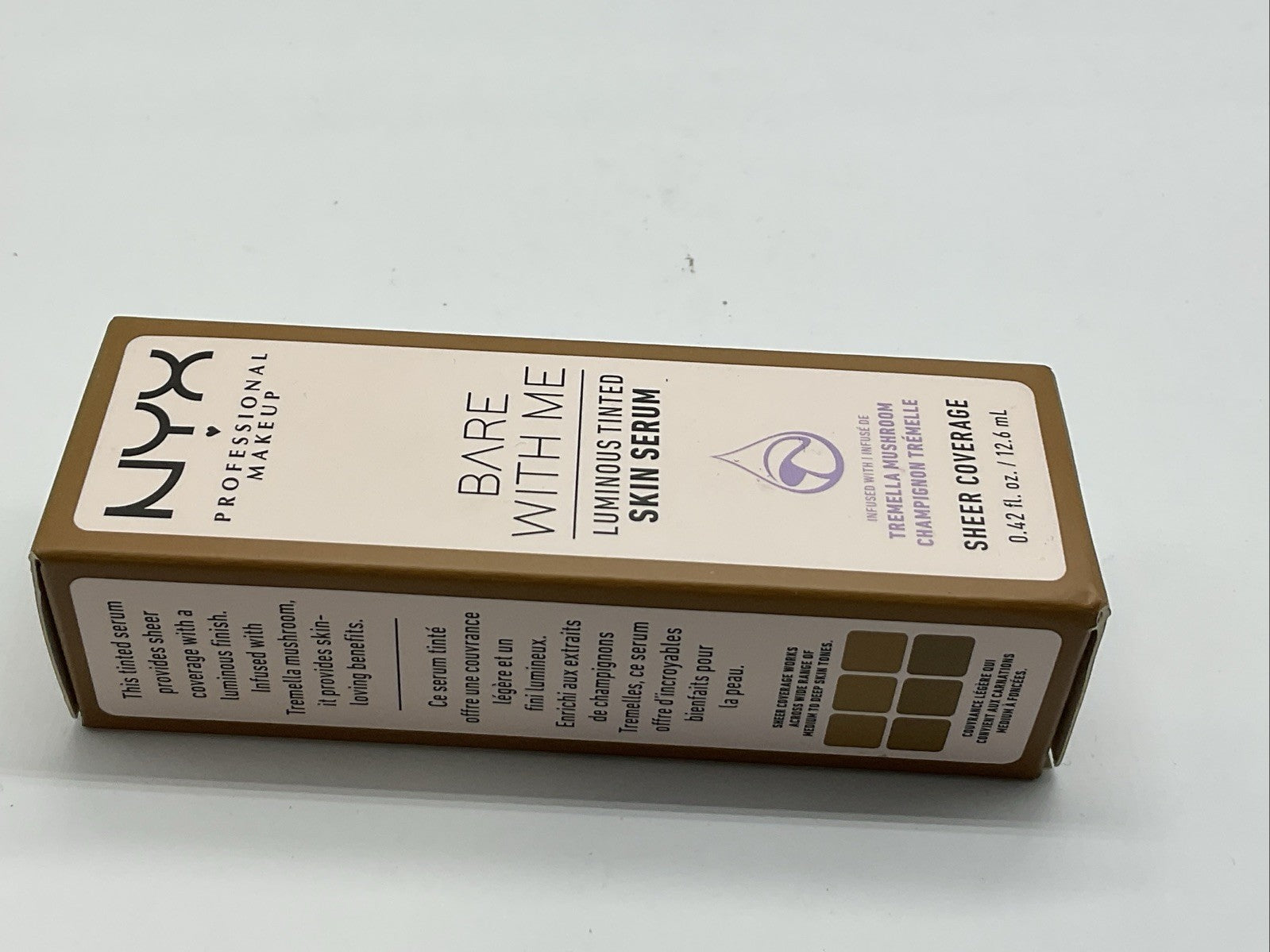 NYX Bare With Me Luminous Tinted Skin Coverage 0.42oz - Universal Medium Deep