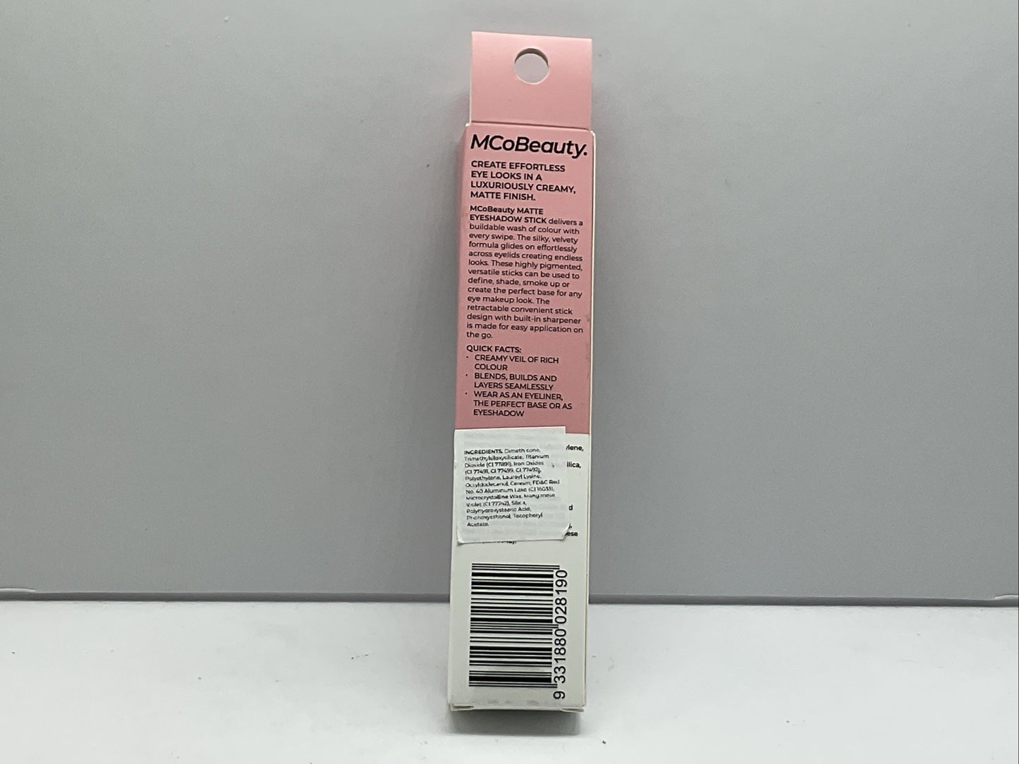 MCoBeauty Eyeshadow Stick Matte - Chocolate