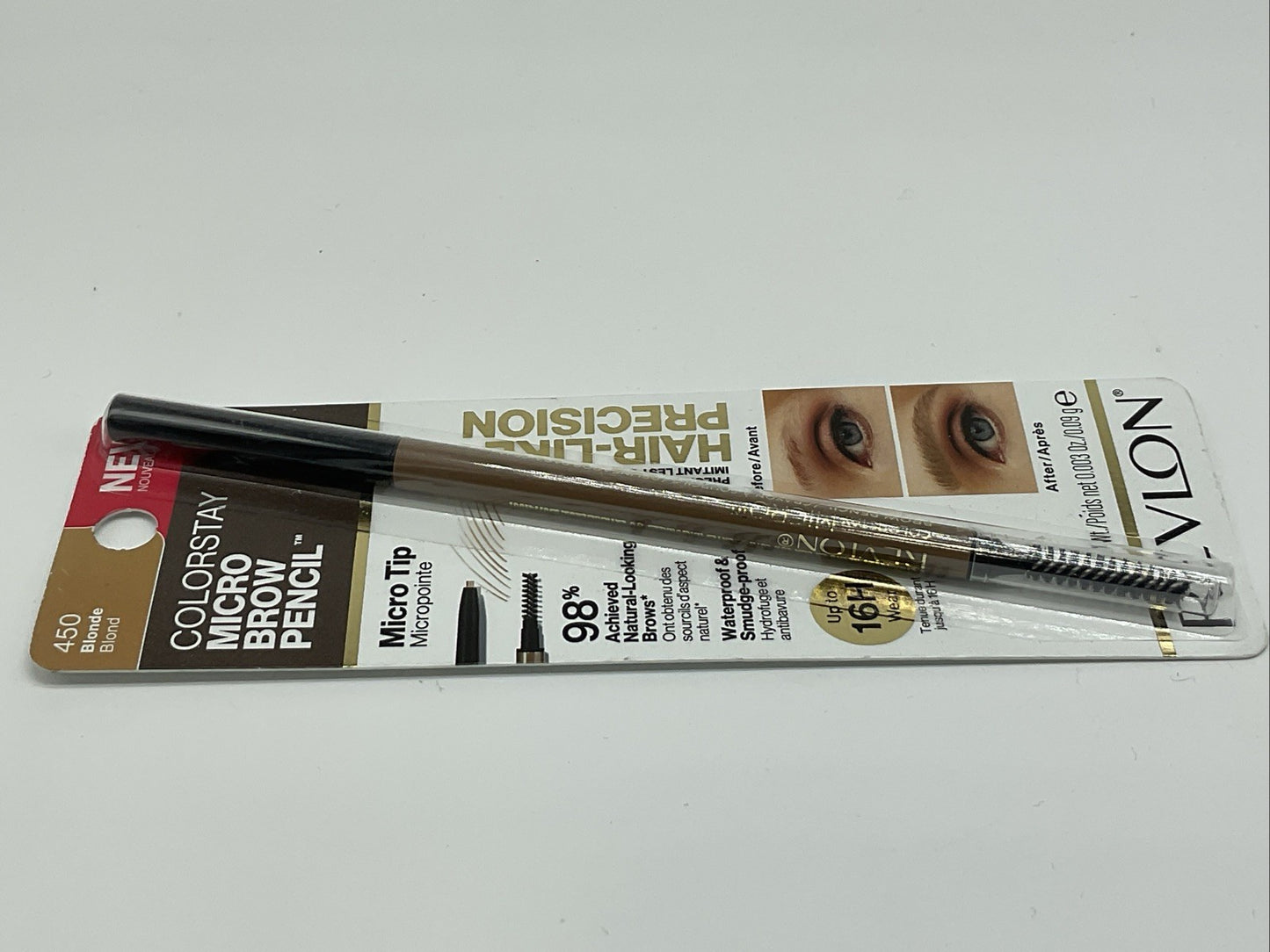 Revlon ColorStay 16HR Micro Brow Pencil Waterproof  - 450 Blonde