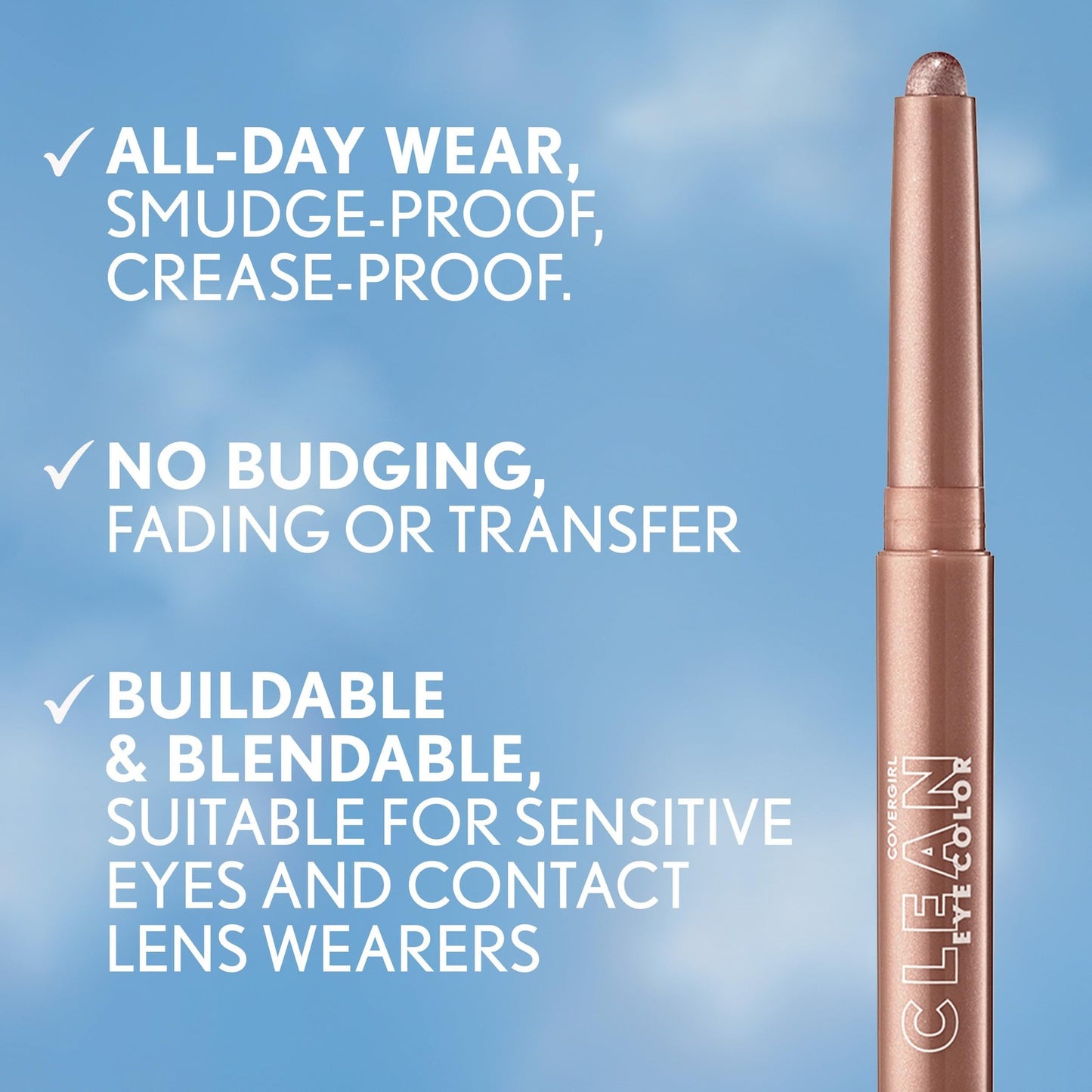 Covergirl Clean Eye Color Eyeshadow Stick - #306 Ballerina Blush 