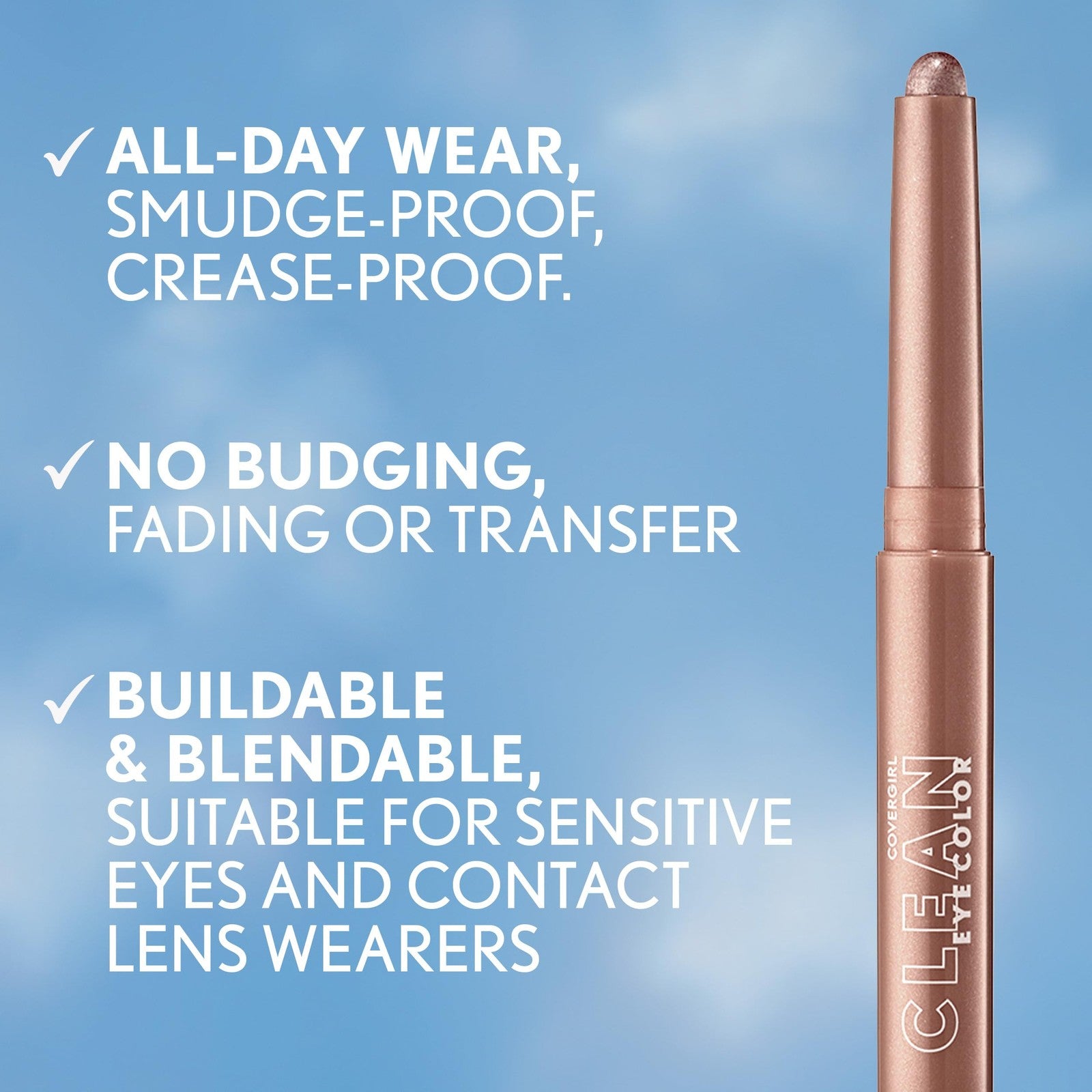 Covergirl Clean Eye Color Eyeshadow Stick - #306 Ballerina Blush 