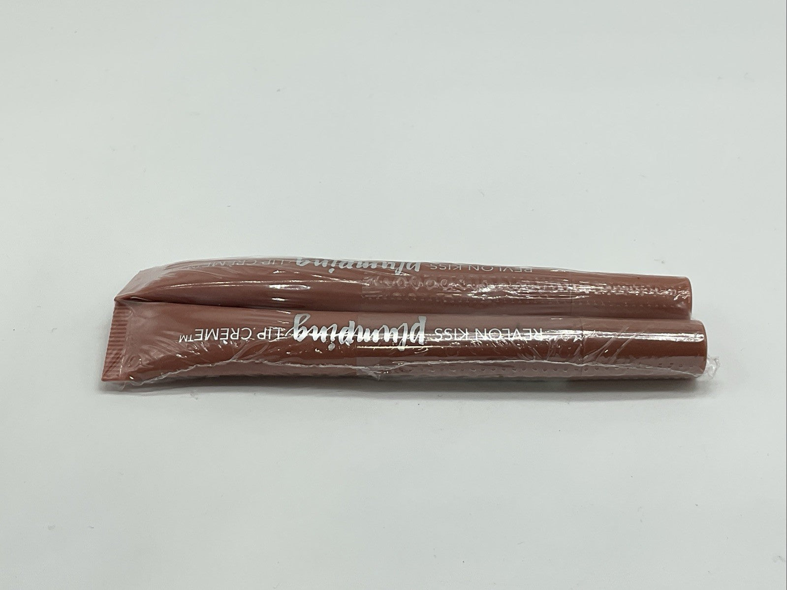 2 PACK - Revlon Kiss Plumping Lip Creme - 510 NUDE HONEY