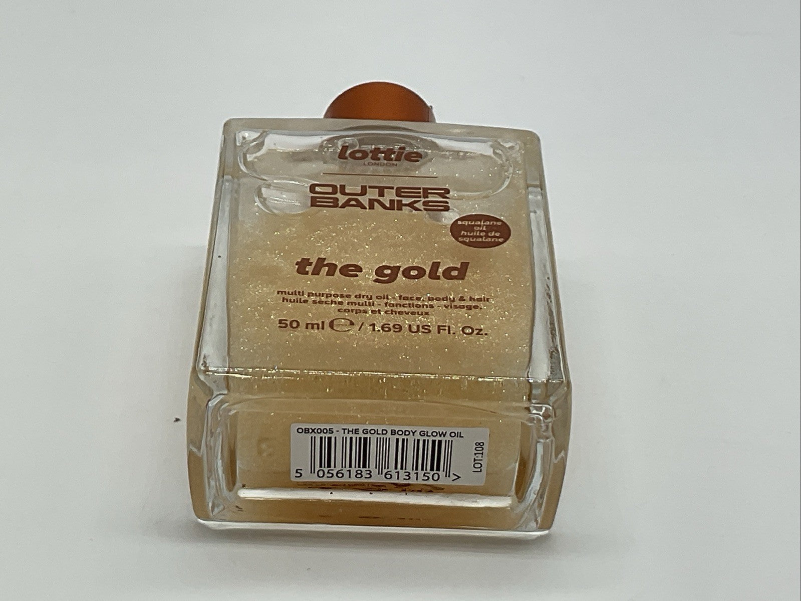 Lottie London X Outer Banks Body Illuminating Dry Oil - The Gold