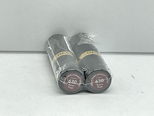 2 PACK - Revlon Super Lustrous Creme Lipstick - 630 Raisin Rage 