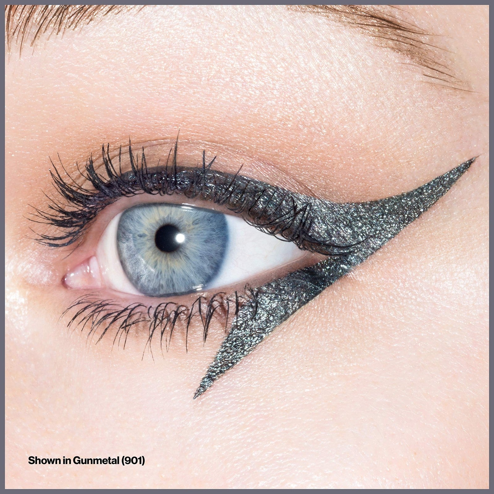 Revlon So Fierce Chrome Ink Liquid EyeLiner Eye Liner - 901 Gunmetal