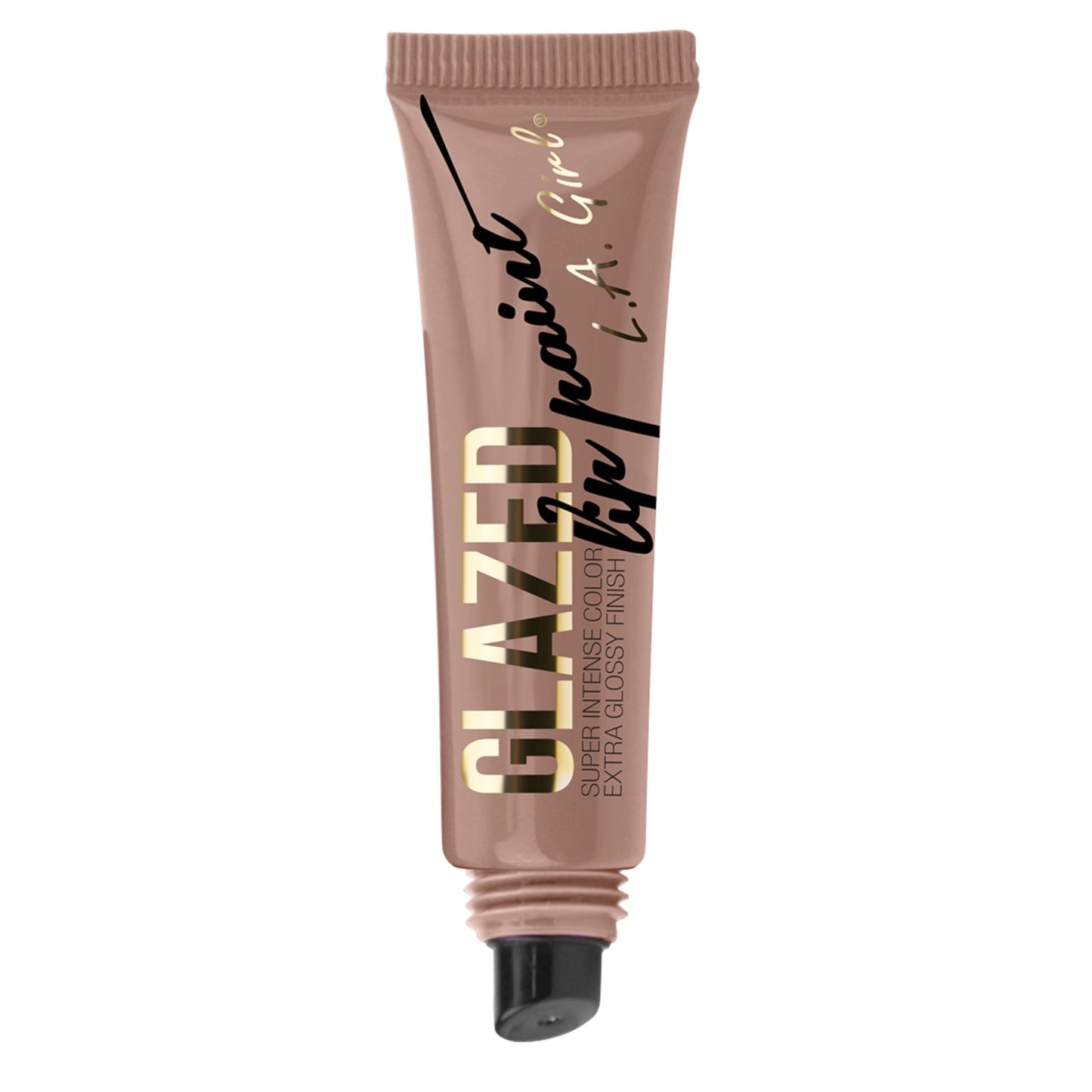 L.A. Girl Glazed Lip Paint Super Intense Color Lip Gloss - GLG787 Whisper