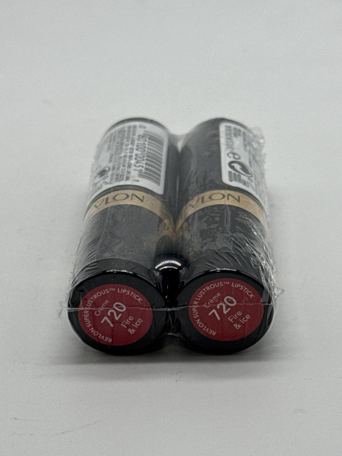 Revlon Super Lustrous Creme Lipstick, Fire and Ice 720, 0.15 Ounce 2 pack