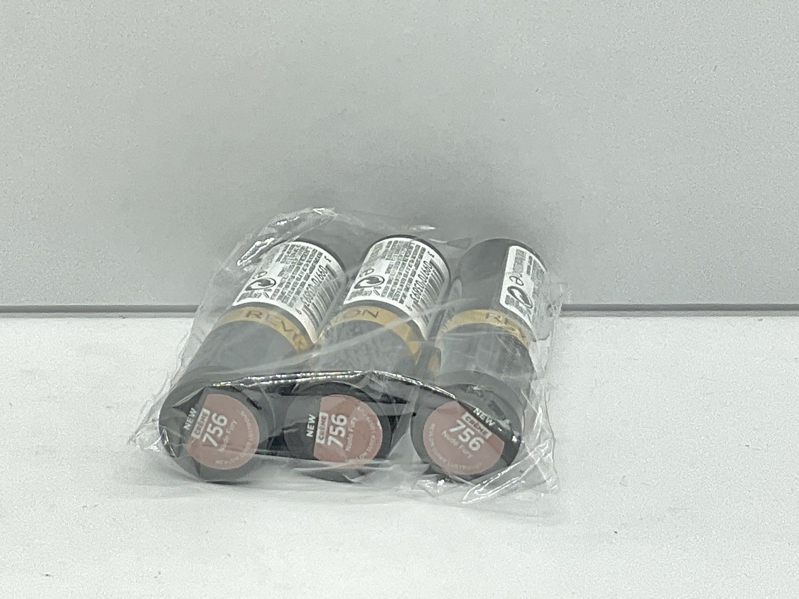 3 PACK - Revlon Super Lustrous Crème Lipstick - 756 Nude Fury