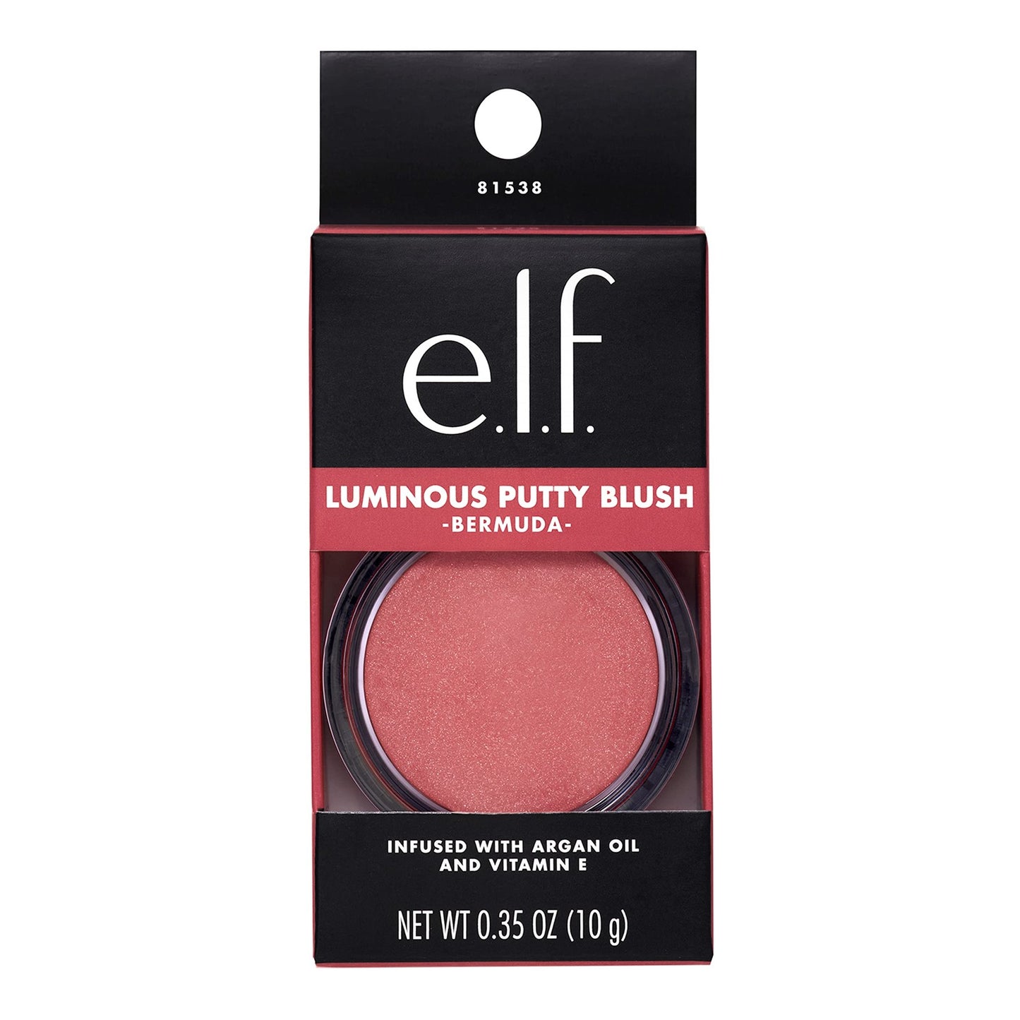 e.l.f. LUMINOUS PUTTY BLUSH Lightweight 81538 BERMUDA