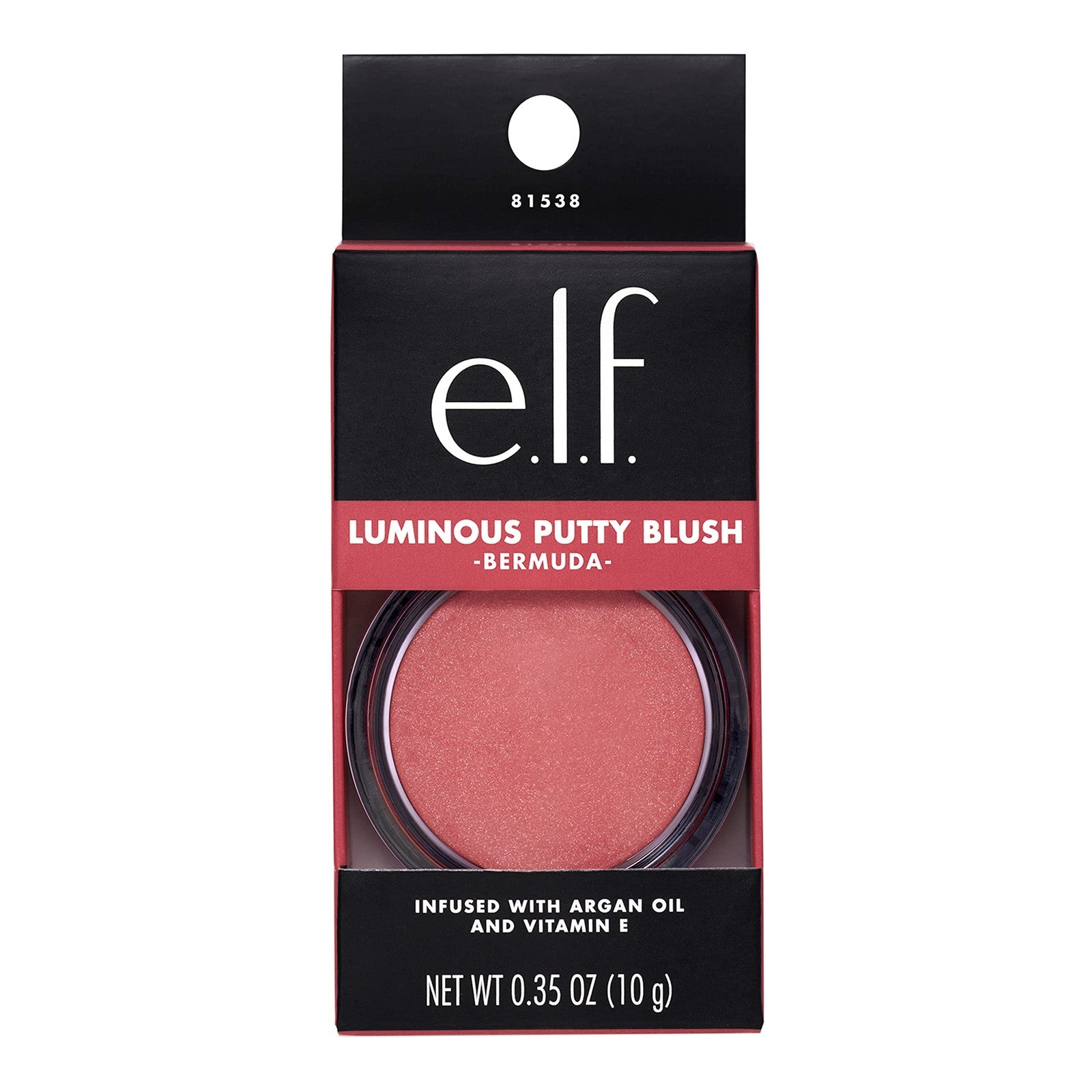 e.l.f. LUMINOUS PUTTY BLUSH Lightweight 81538 BERMUDA