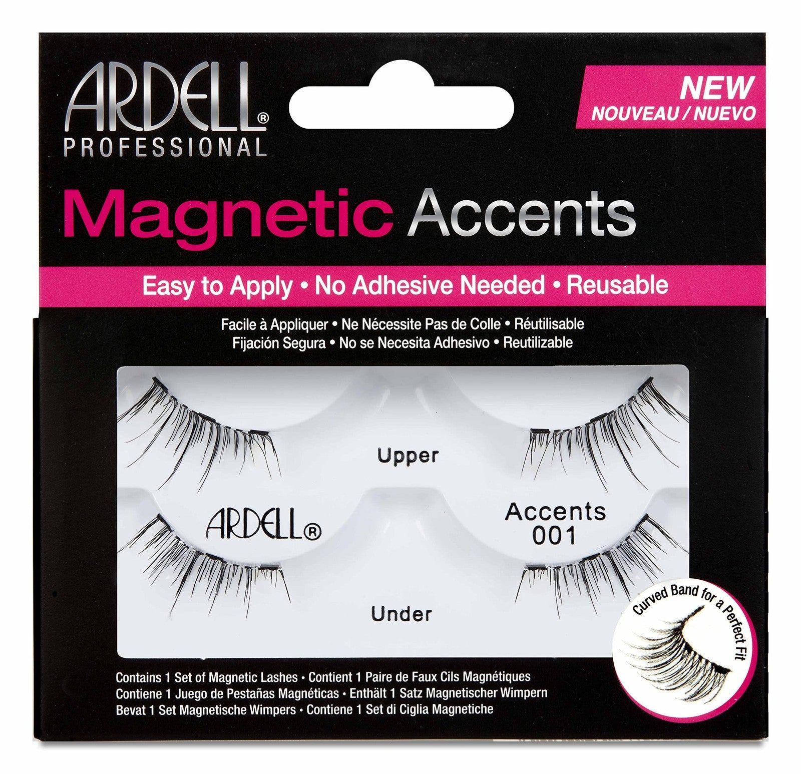 Ardell Professional Magnetic Lashes Accents - 001 False Eyelashes