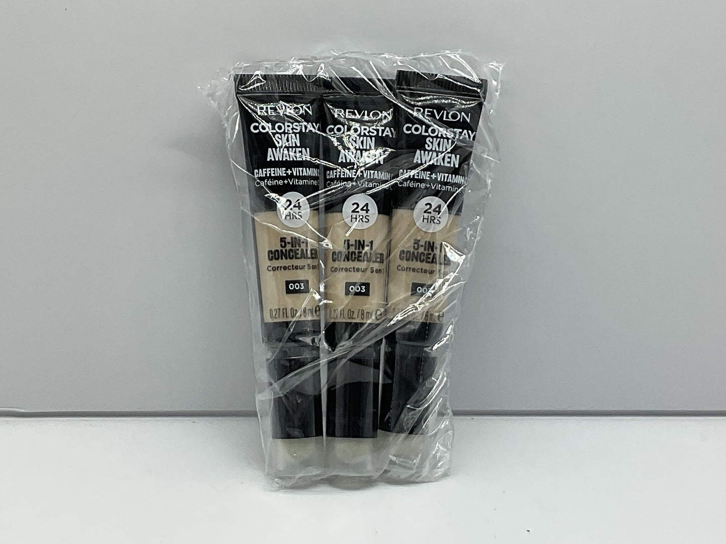 3 Pack - Revlon ColorStay 5-in-1 Concealer, 003 Cool Ivory