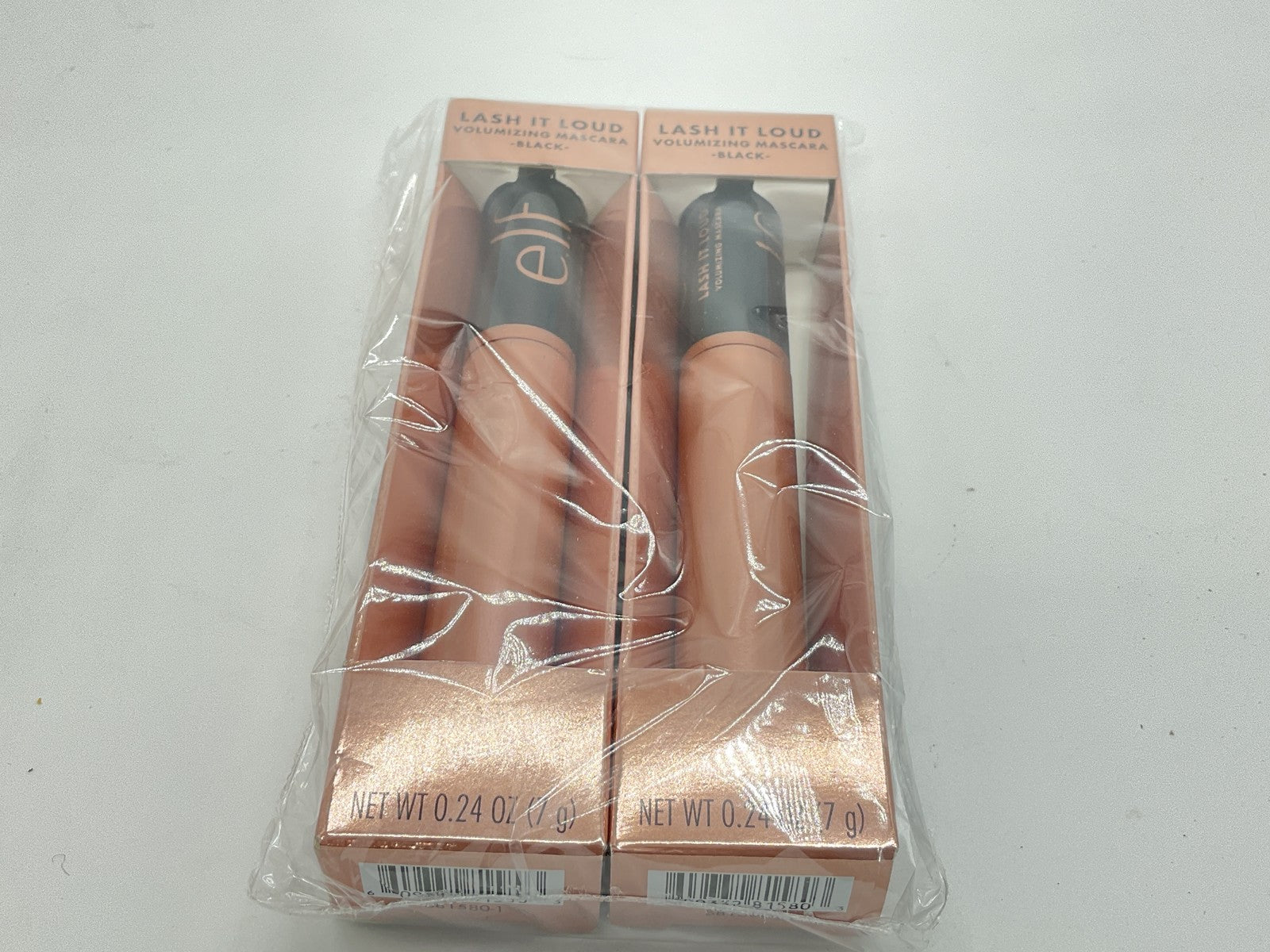 2 PACK - e.l.f. Lash It Loud Volumizing Mascara Amplify & Define - Black