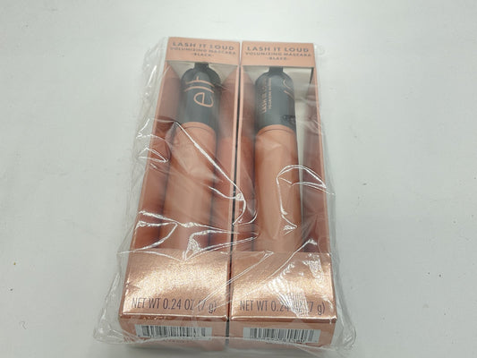 2 PACK - e.l.f. Lash It Loud Volumizing Mascara Amplify & Define - Black