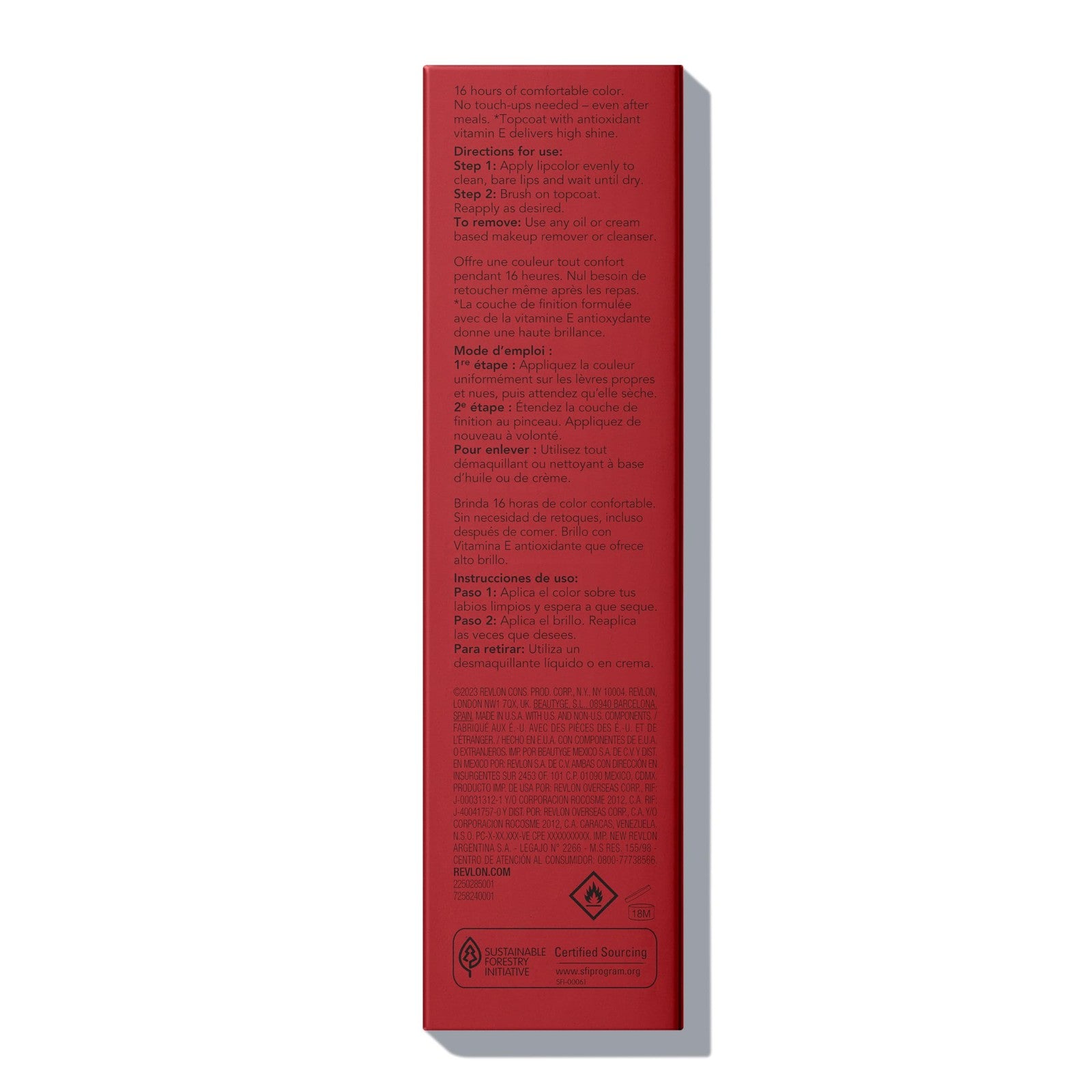 2 PACK - Revlon ColorStay Long Lasting Liquid Lipstick - 140 Ultimate Wine