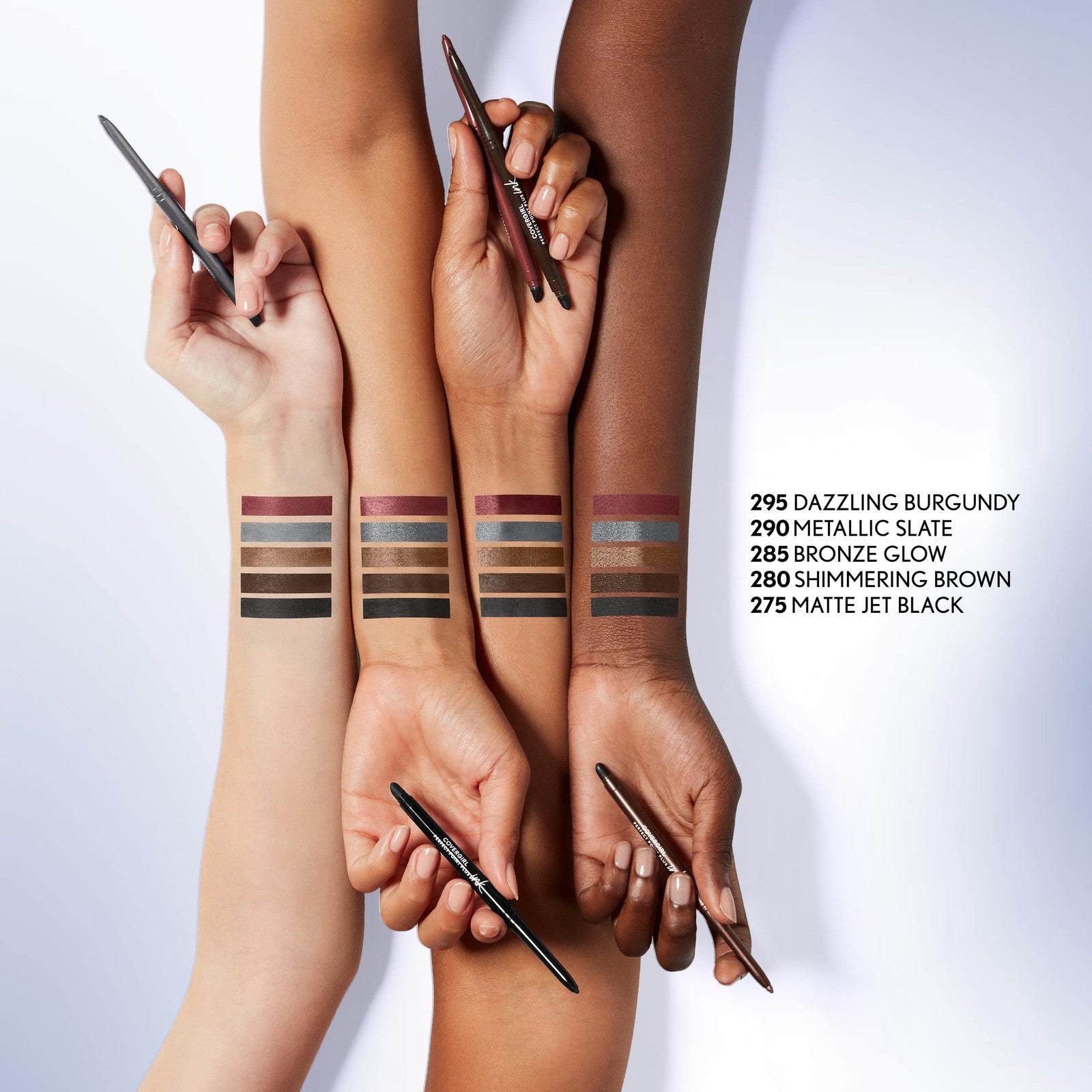 2 PACK - COVERGIRL Perfect Point Plus Ink Gel Eyeliner - 285 Bronze Glow
