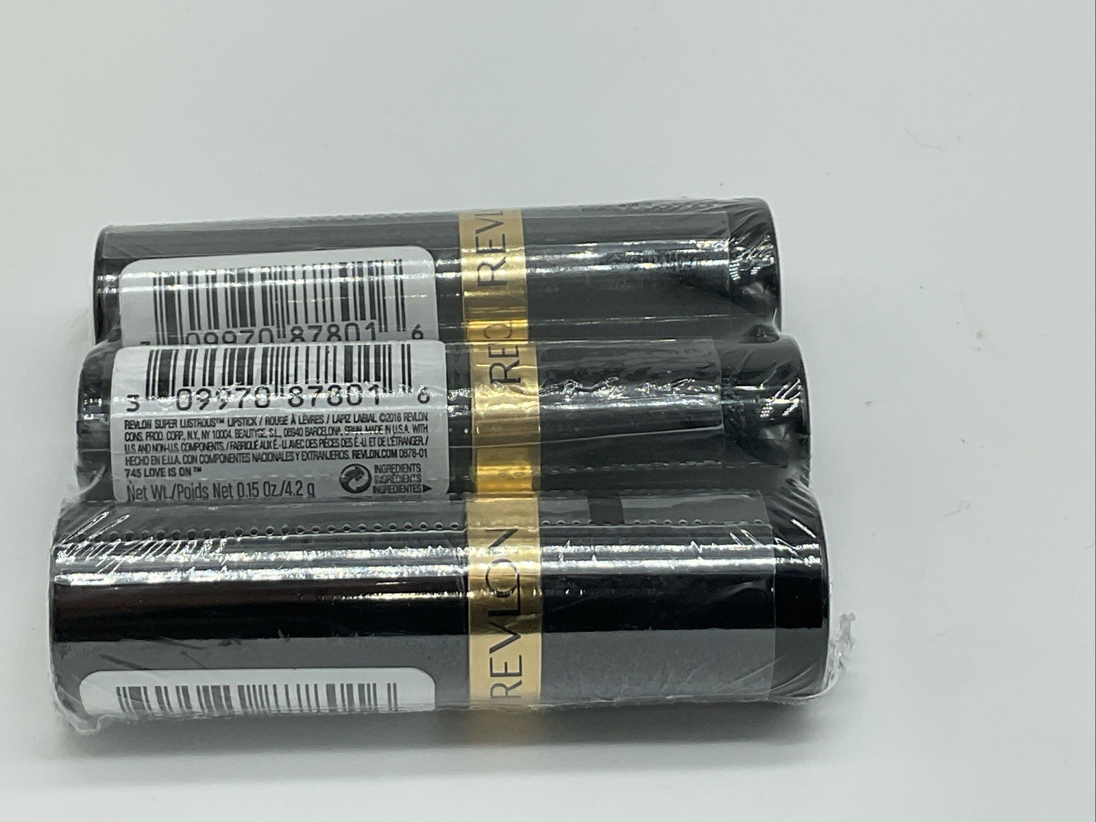 3 PACK - Revlon Super Lustrous Creme Lipstick - 745 Love Is On