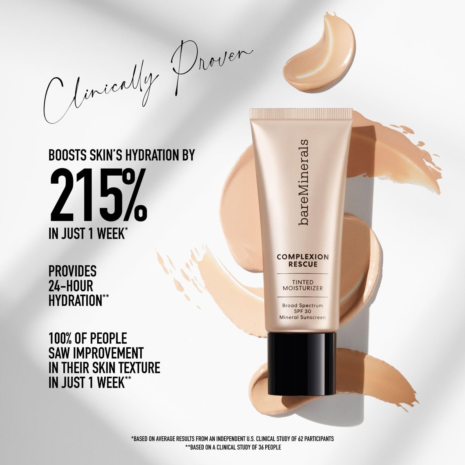 BareMinerals Complexion Rescue Tinted Hydrating Gel Cream - GINGER 06