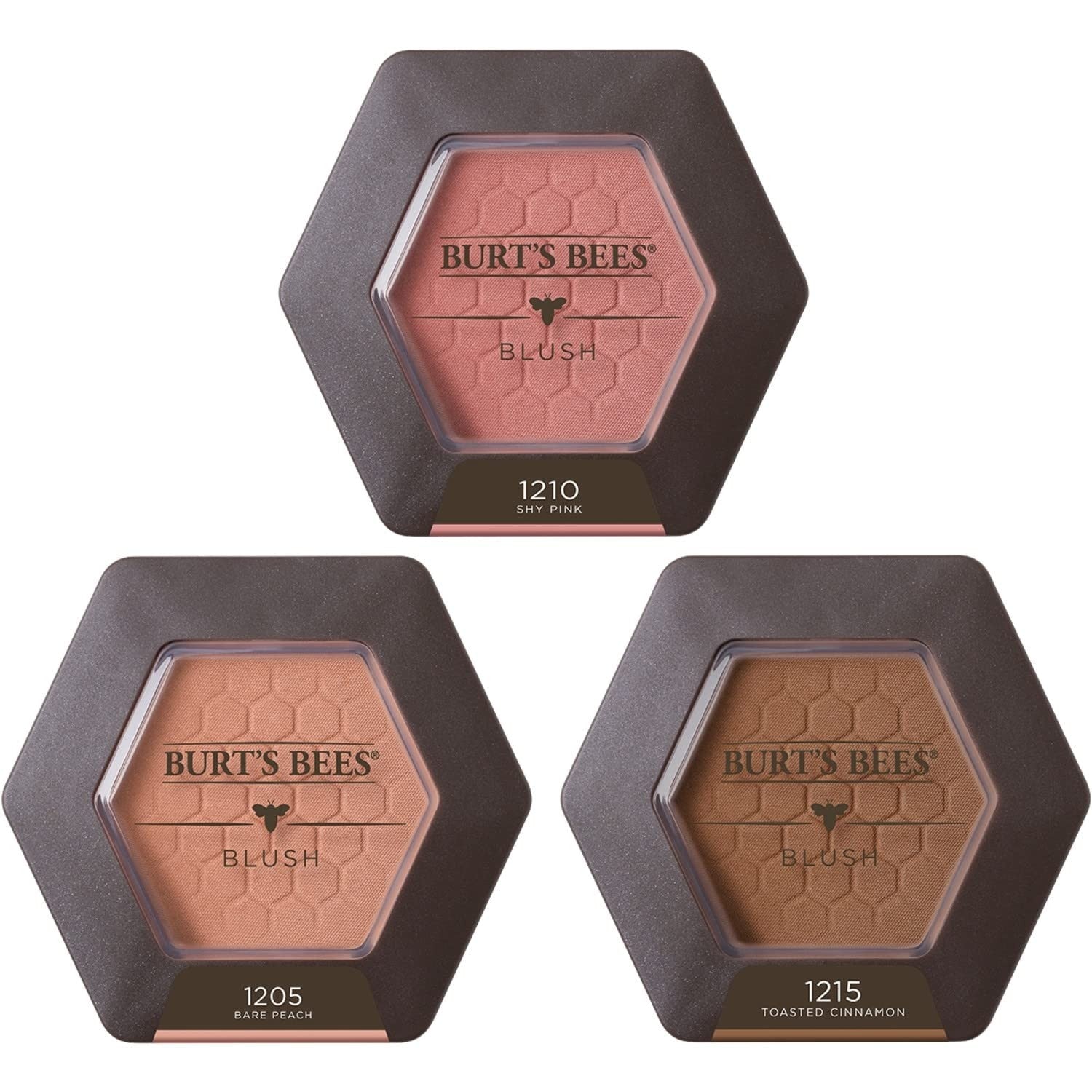 Burts Bees Blush Mattifying Powder #1215 Toasted Cinnamon
