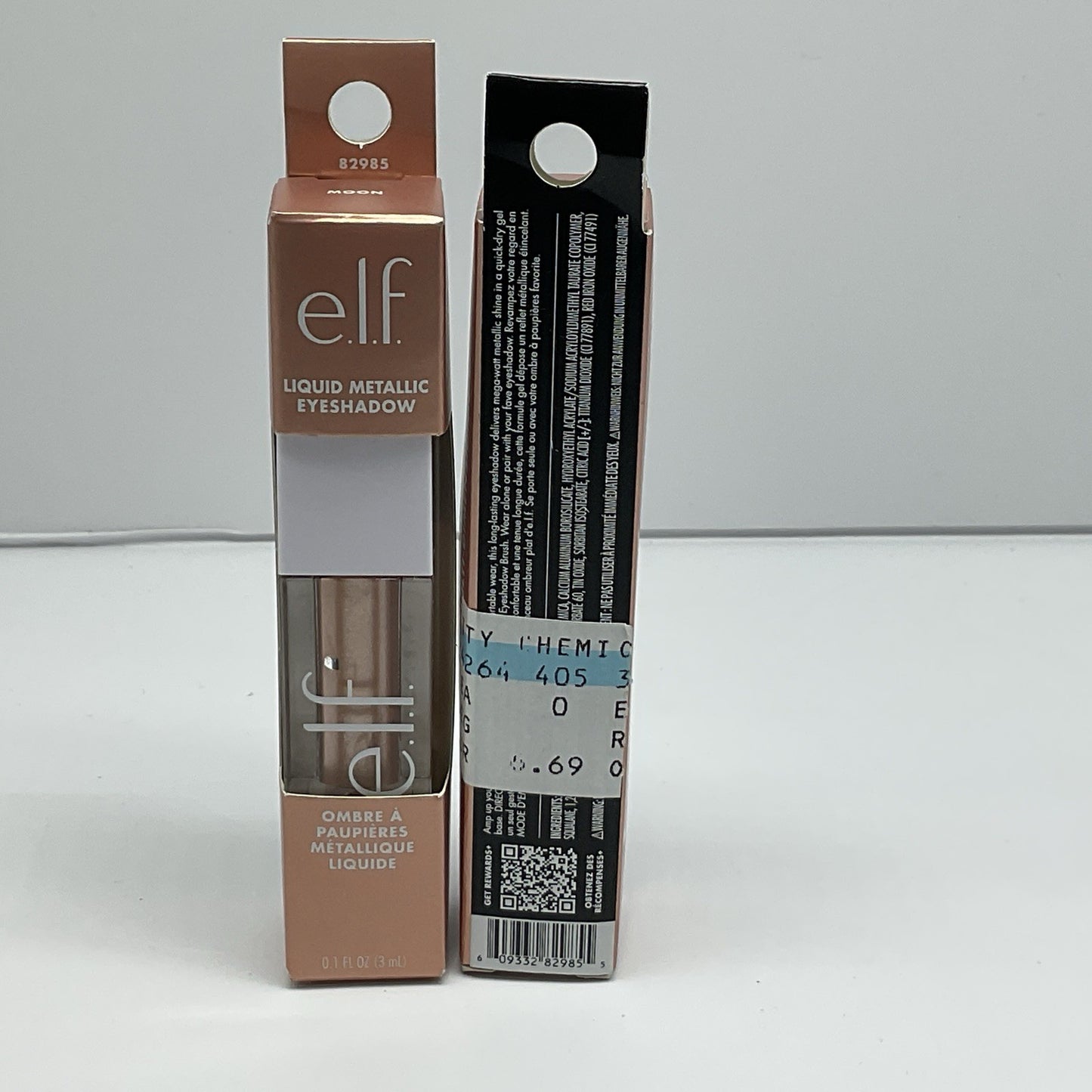 E.L.F Liquid Metallic Eyeshadow Moon Sealed - 82985 - Lot Of 2
