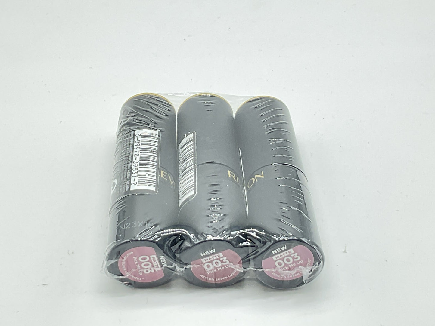 3 PACK - Revlon Super Lustrous Moisturizing Matte Lipstick - 003 Pick Me Up