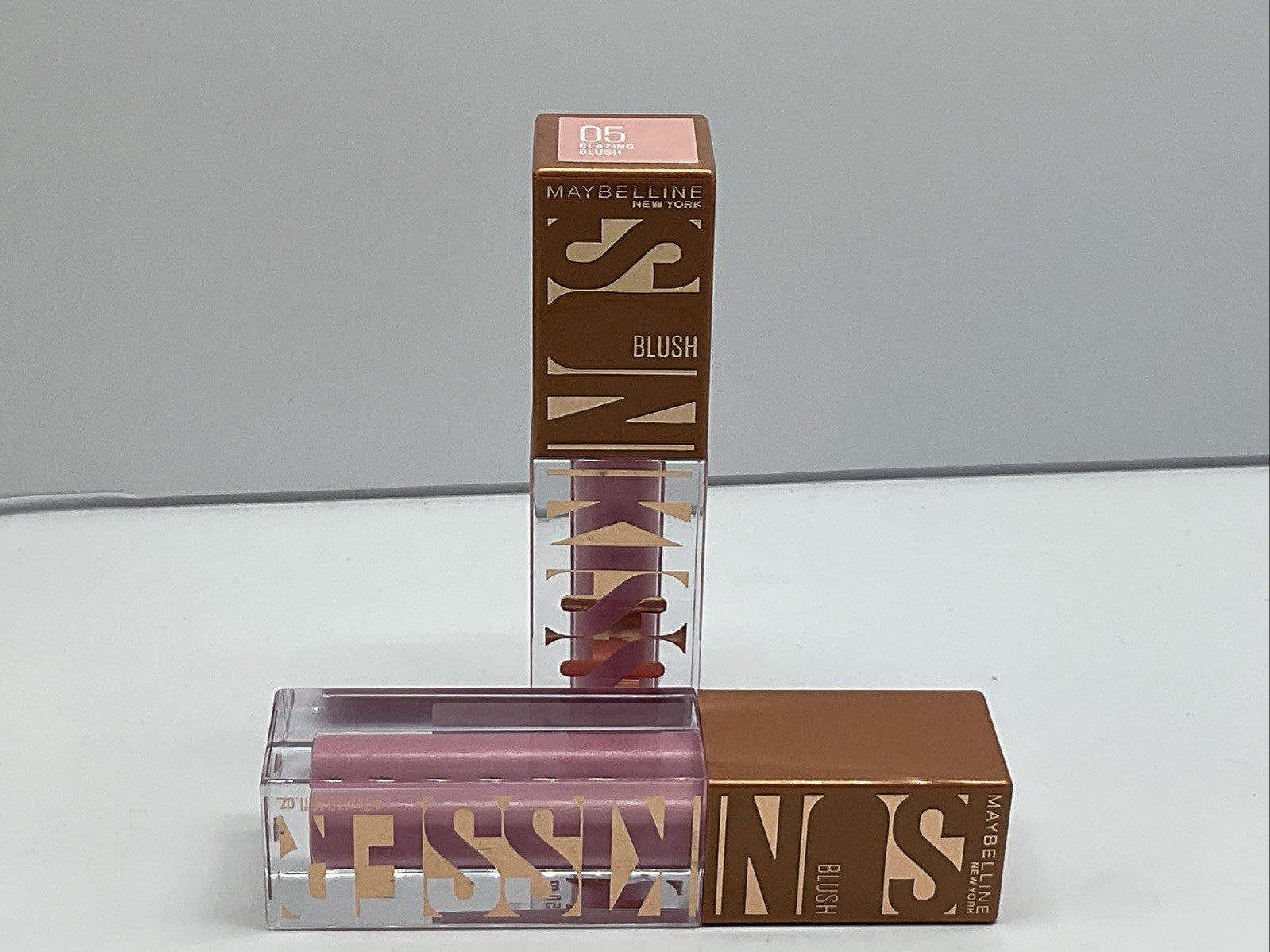 Maybelline Sunkisser Liquid Blush & Bronzer - 05 Blazing Blush -  Set Of 2