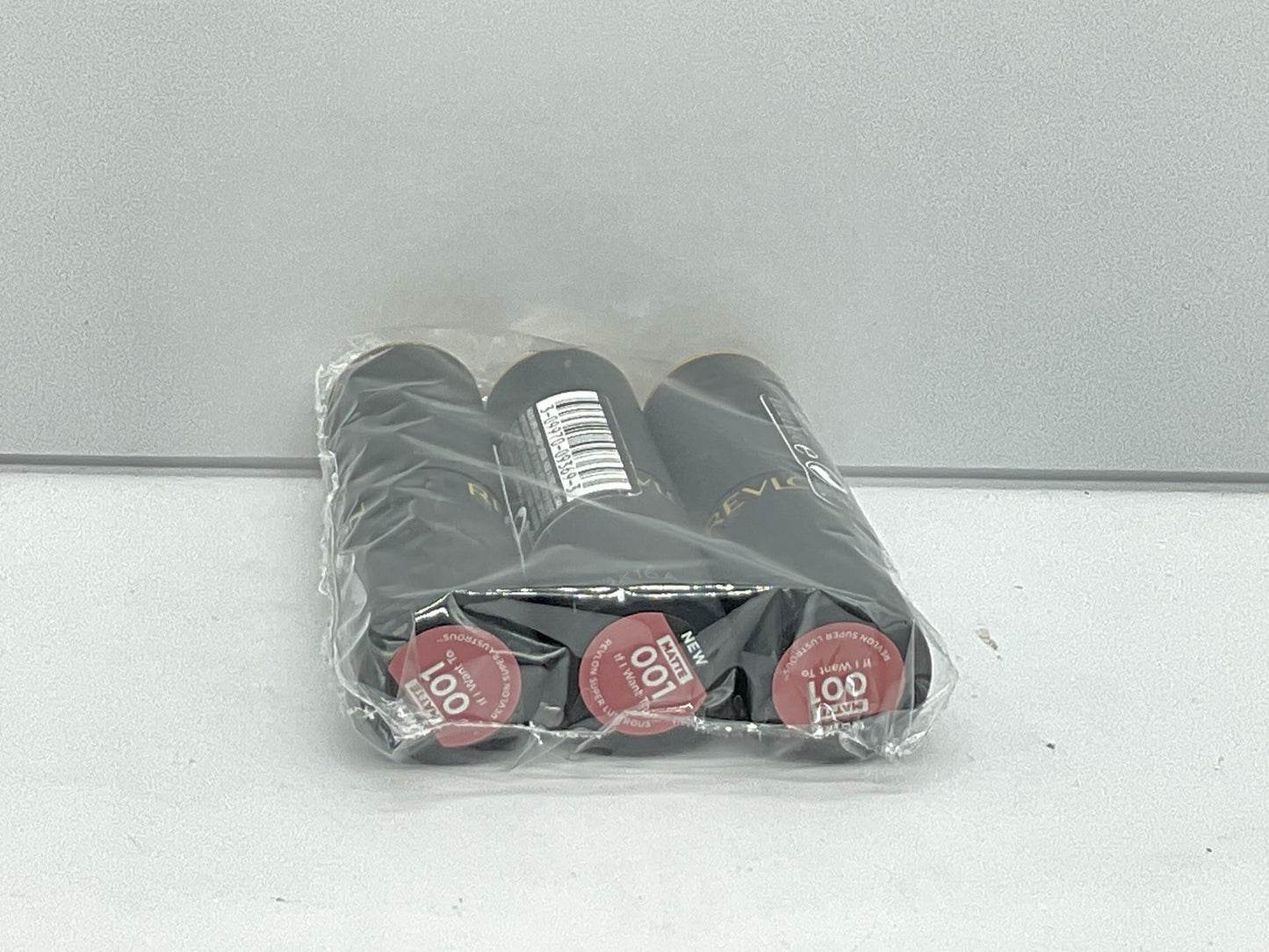 3 PACK - Revlon Super Lustrous The Luscious Mattes Lipstick - 001 If I Want To